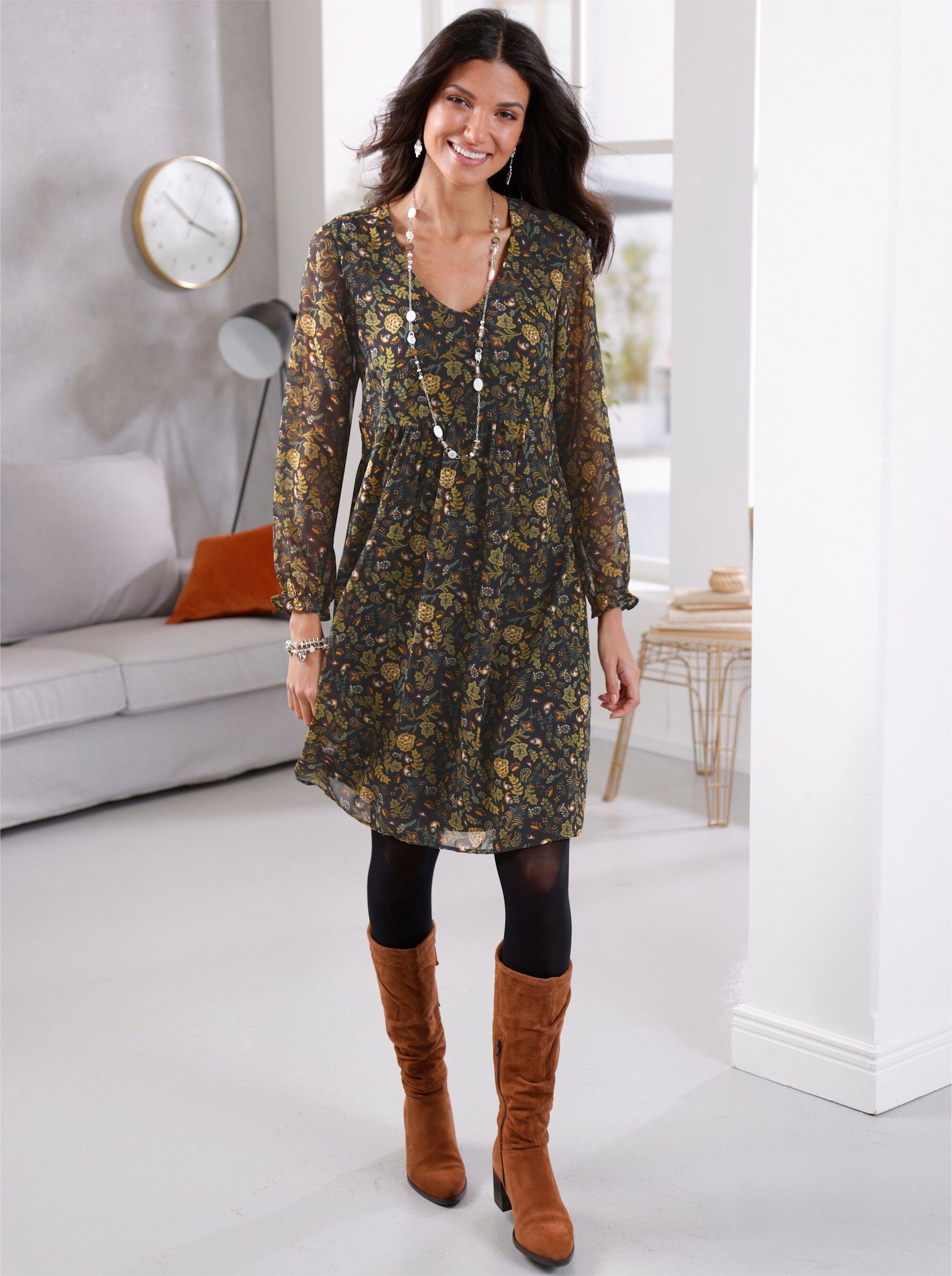 Sieh an! Etuikleid A-Linien-Kleid . günstig online kaufen