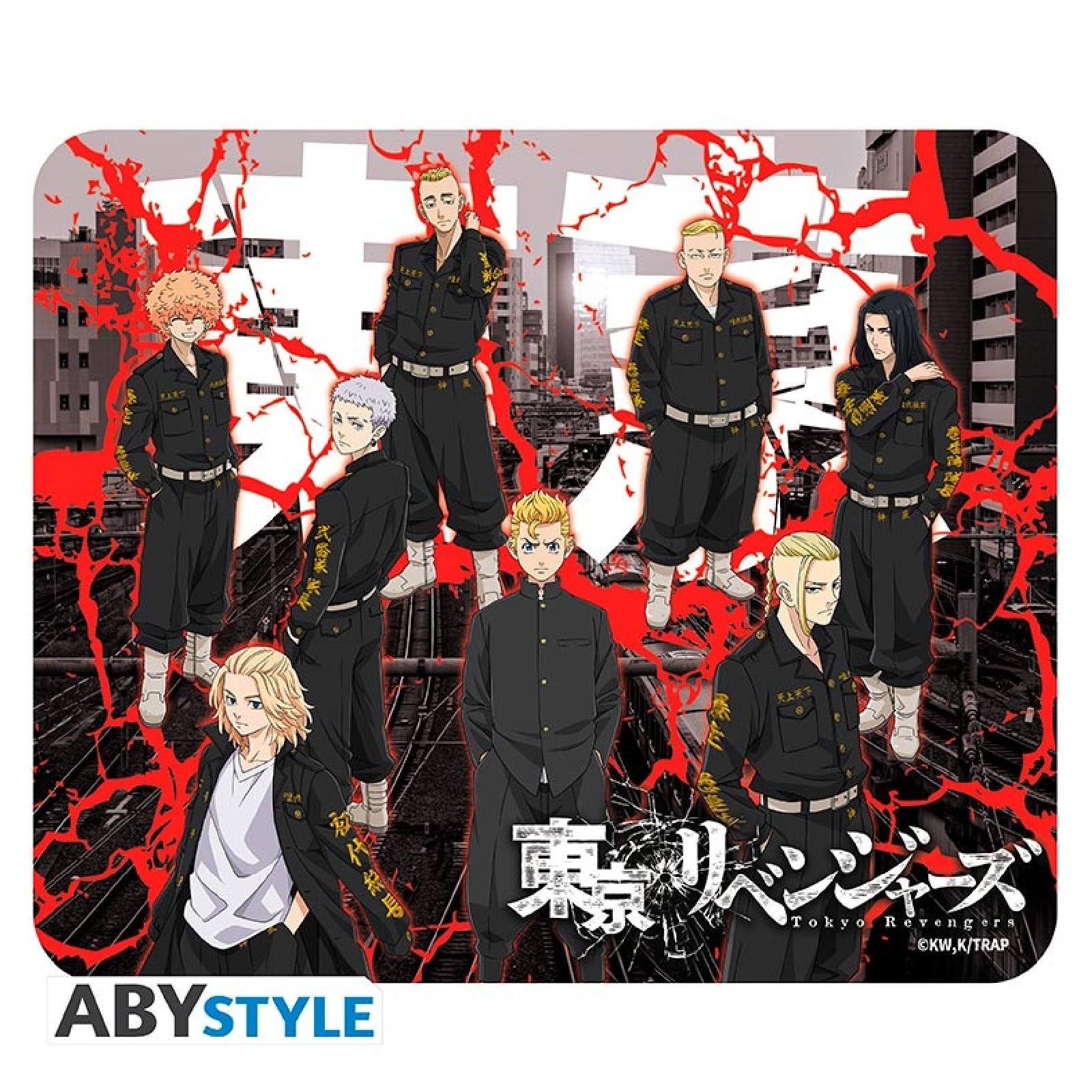 ABYstyle Merchandise-Figur TOKYO REVENGERS - Flexible mousepad - Takemichi & Toman