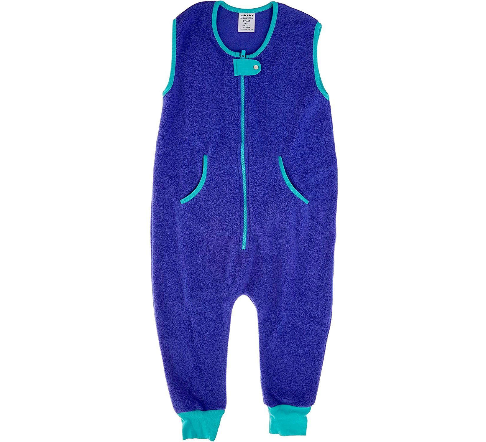 Fleeceoverall Kinder Fleece Jumpsuit - Strampler Baby Overall warm und bequem