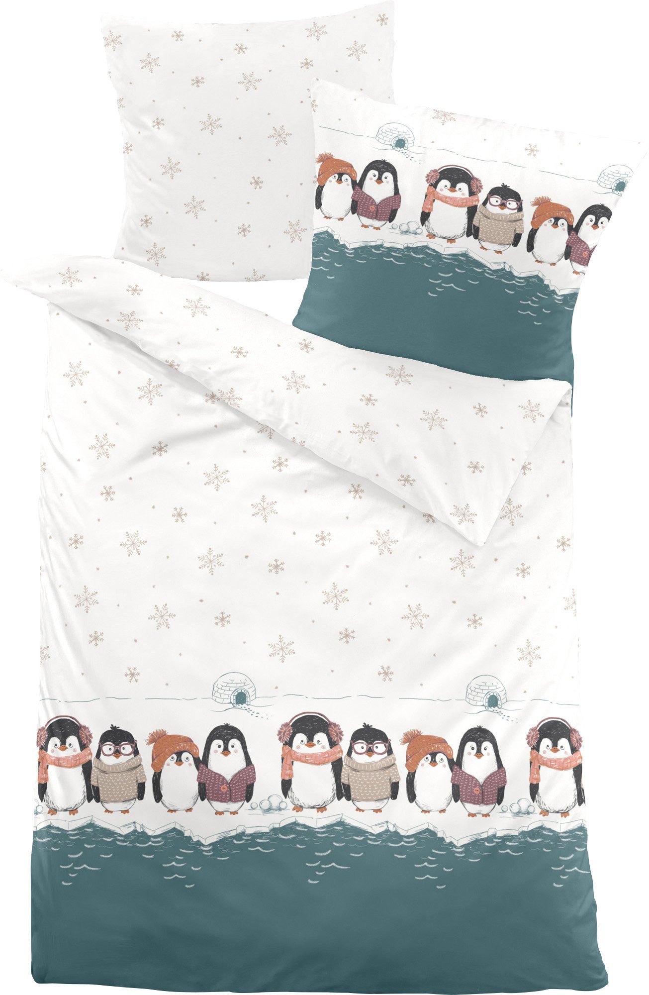 Dormisette Bettwäsche Bettwäsche, Biber, Edelbiber Motiv günstig online kaufen