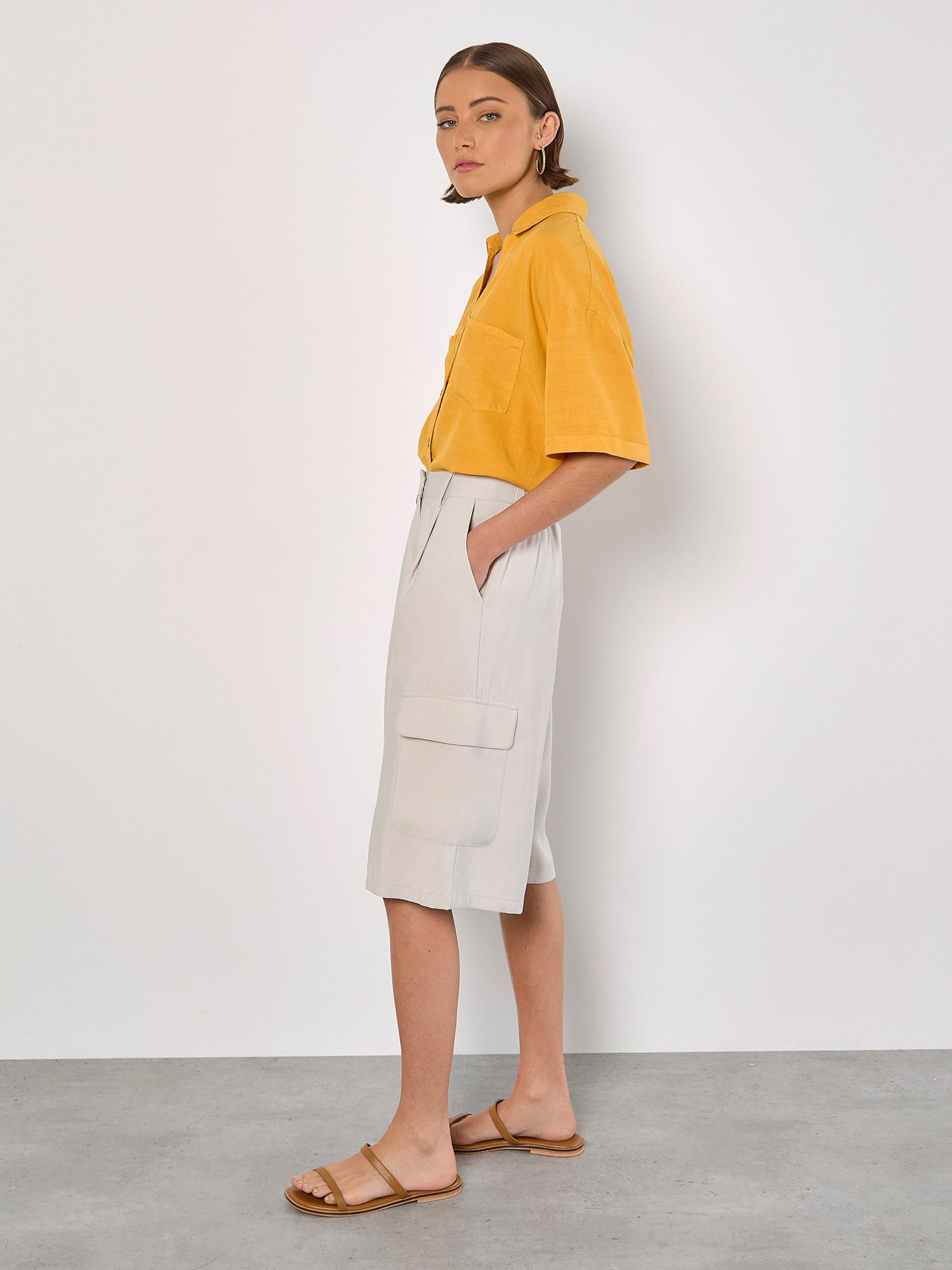 Apricot Shorts Bermuda mit Cargo-Taschen