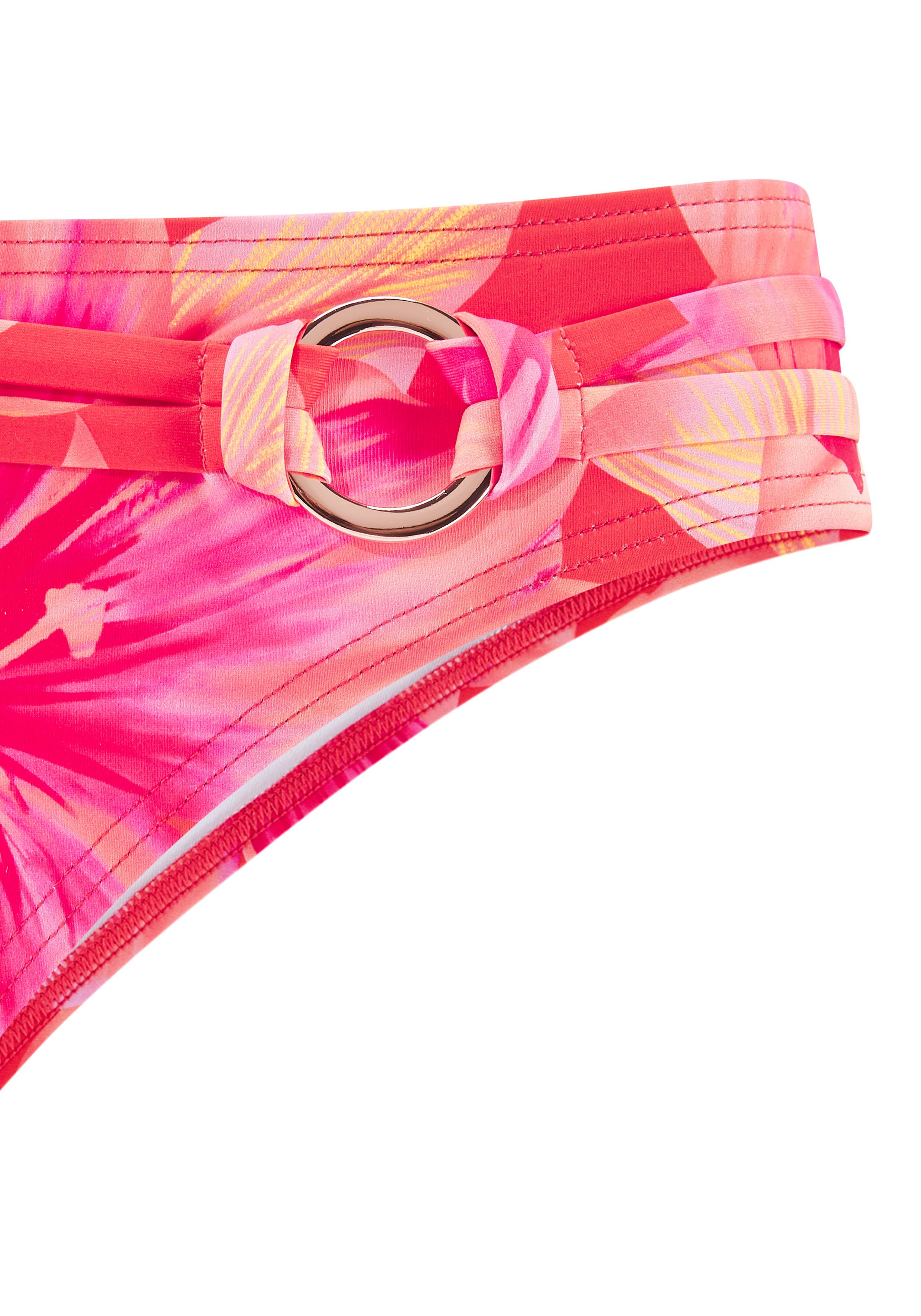 s.Oliver Bikini-Hose Jayce mit schmalem Gürtel