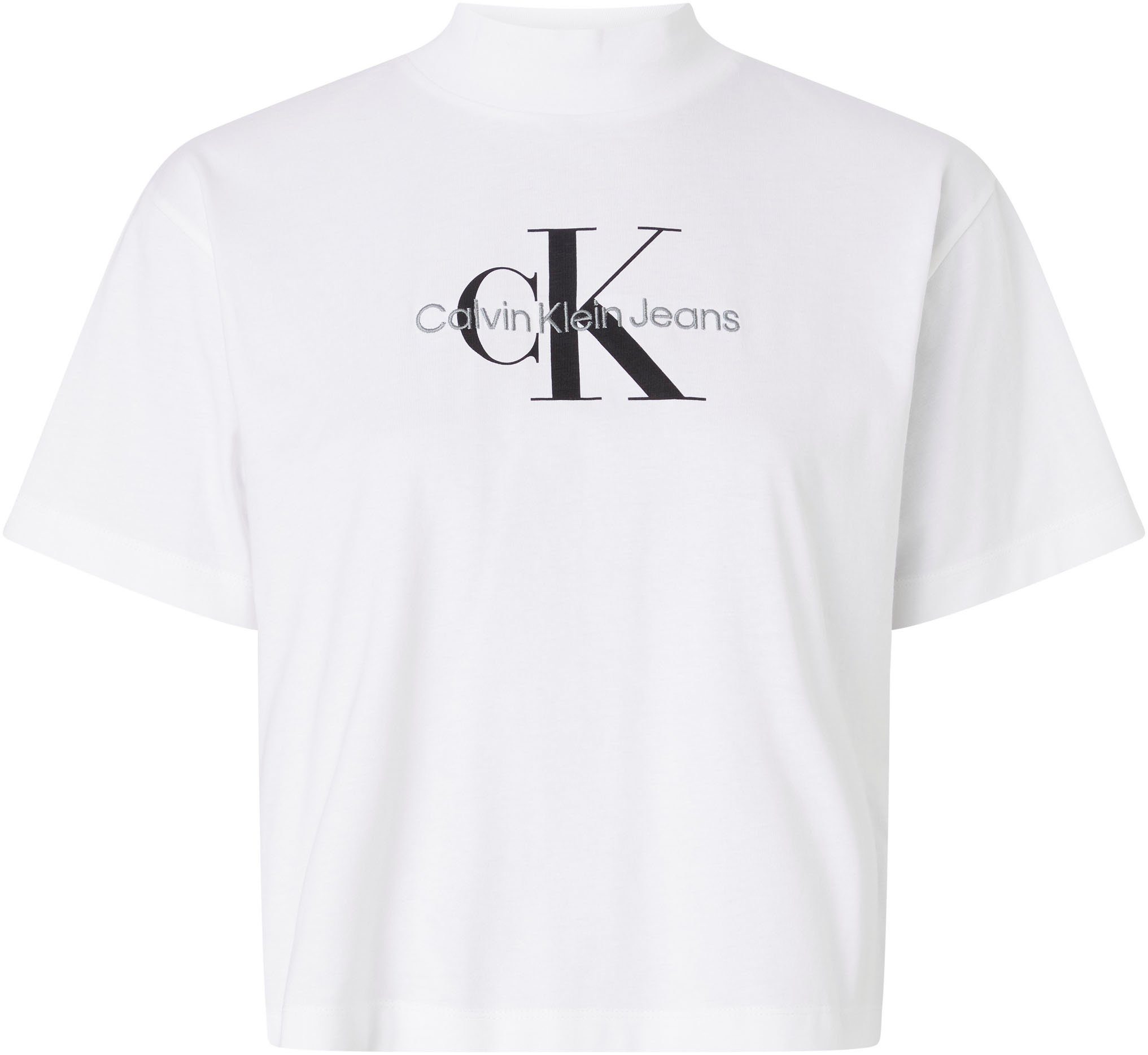 Calvin Klein Jeans MONOLOGO ARCHIVAL White T-Shirt Bright TEE