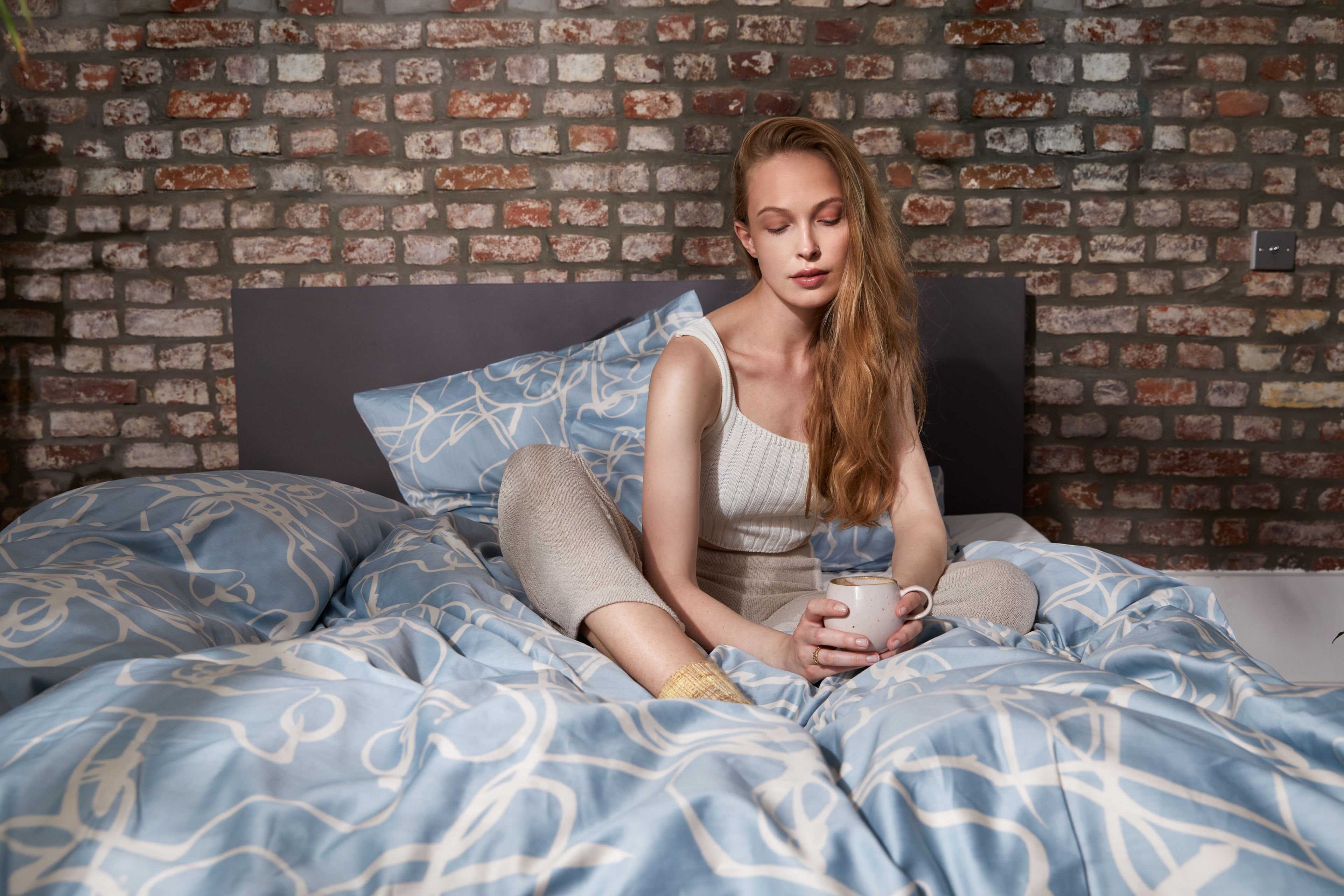 SENSE EIGHT Wendebettwäsche TWO-FACE, Mako-Satin, 2 günstig online kaufen