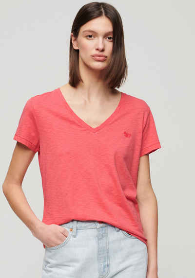 Superdry V-Shirt STUDIOS SLUB EMB VEE TEE