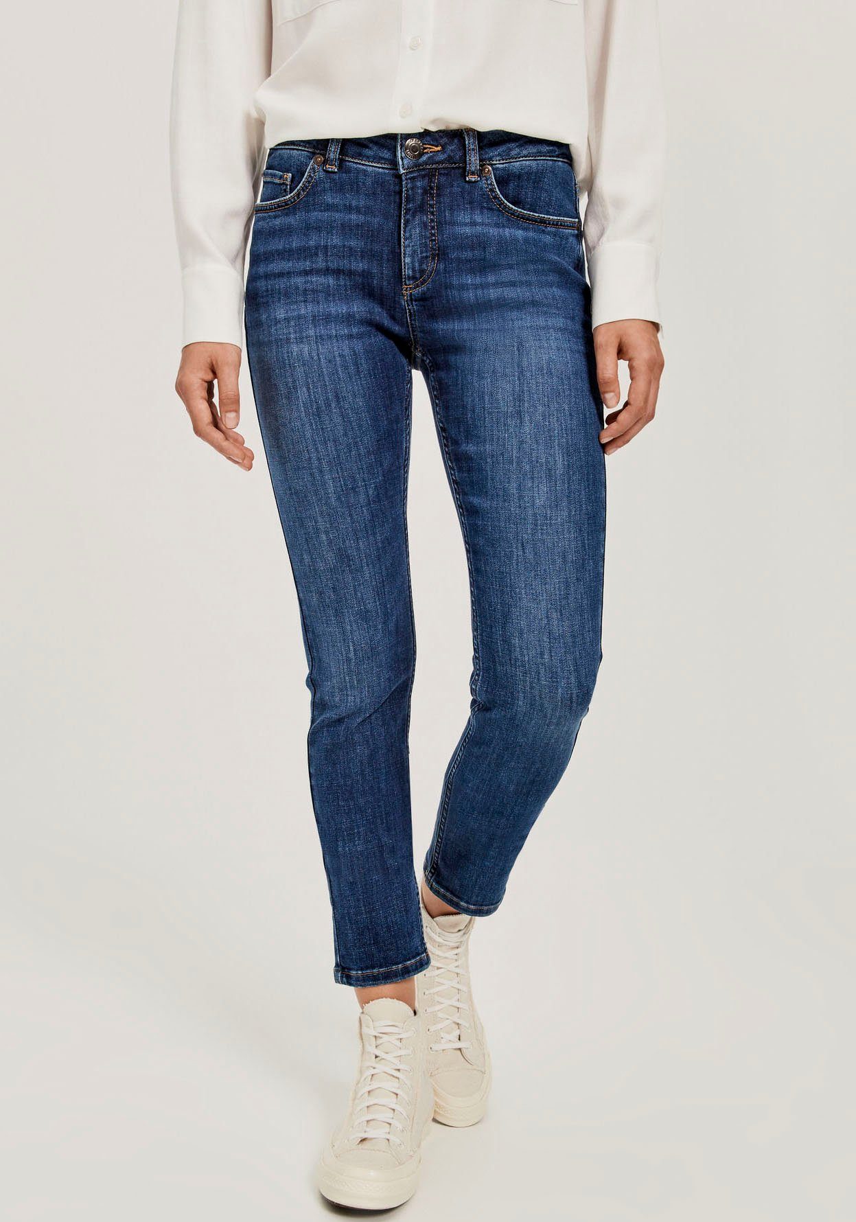 OPUS 5-Pocket-Jeans »Elma Stone« mit modischer Waschung online kaufen | OTTO