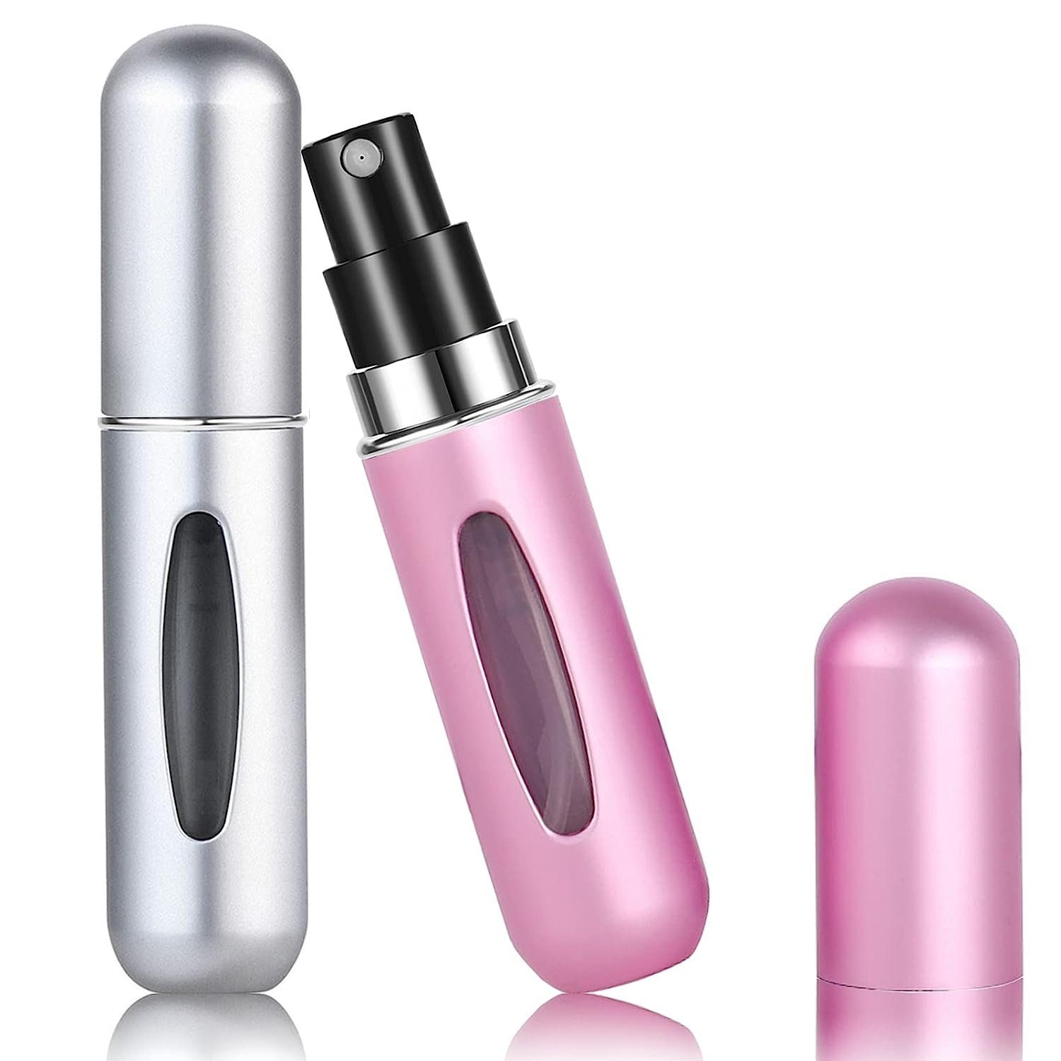 EBUY Parfümzerstäuber 2 Stück Parfümzerstäuber, nachfüllbare Flaschen, 5ml (2 St) | Parfumzerstäuber
