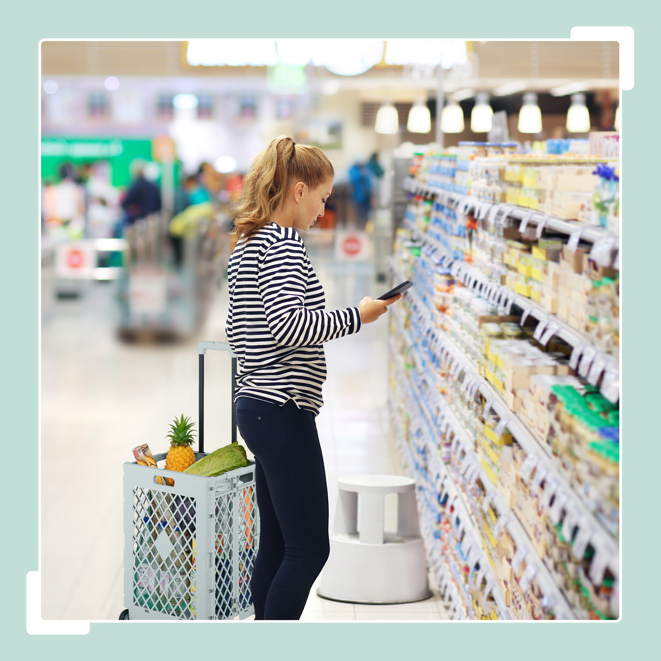 relaxdays Einkaufstrolley Klappbarer Einkaufstrolley, grau günstig online kaufen