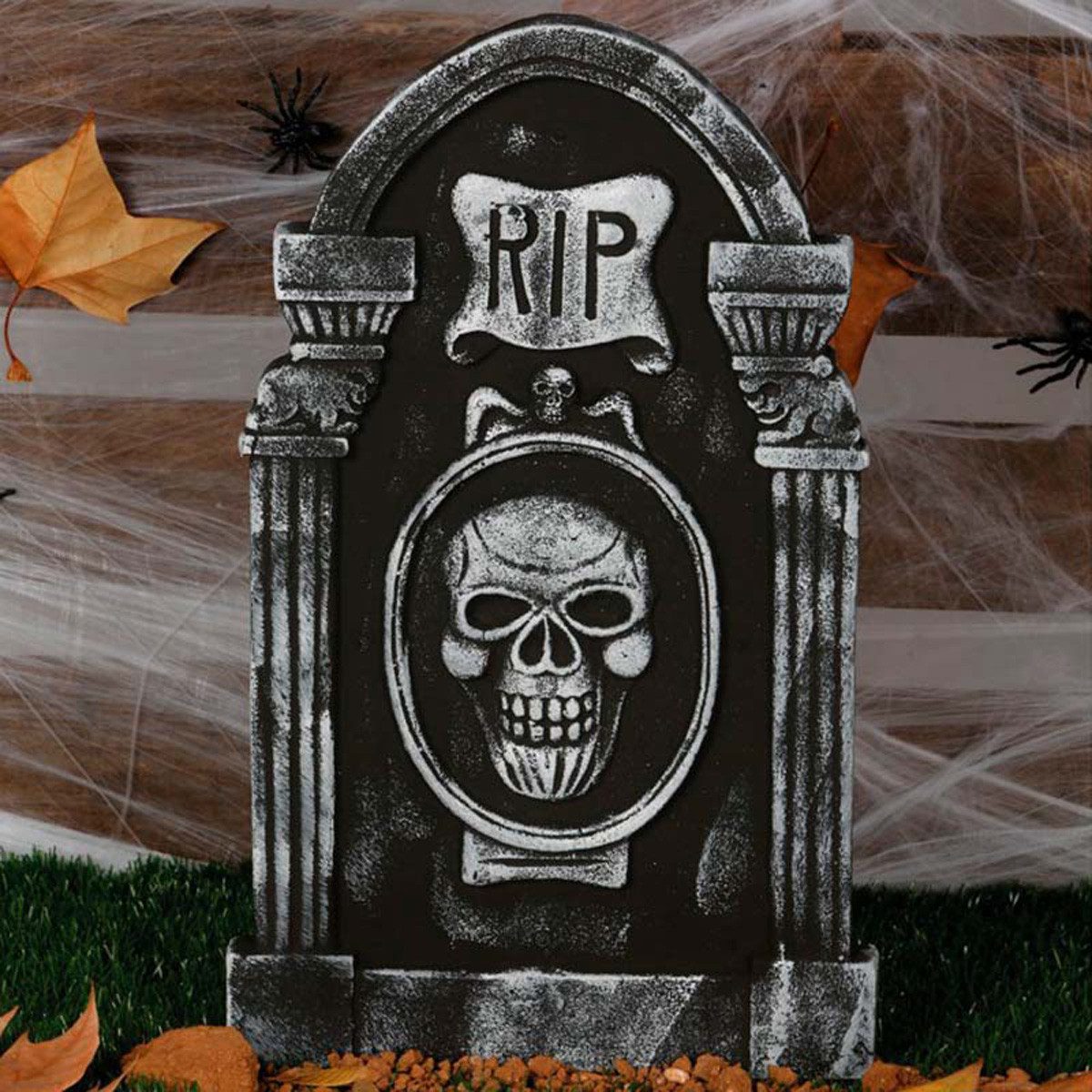 Dekoobjekt Grabstein RIP 50 X 30 CM