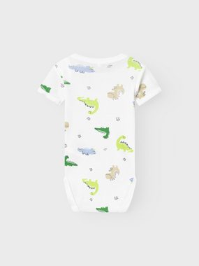 Name It Schlafoverall NBMBODY 2P SS WILD LIME DINO NOOS (Packung, 2-tlg)