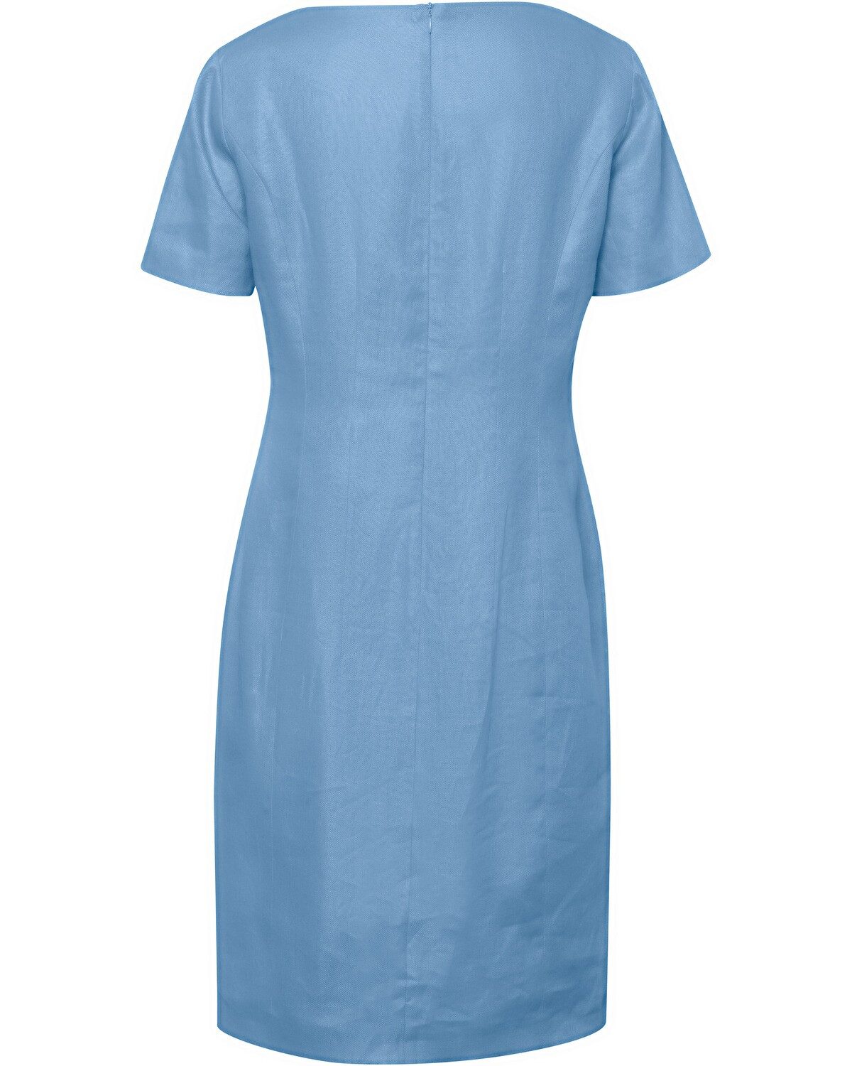 White Label Midikleid Halbarm-Leinenkleid günstig online kaufen