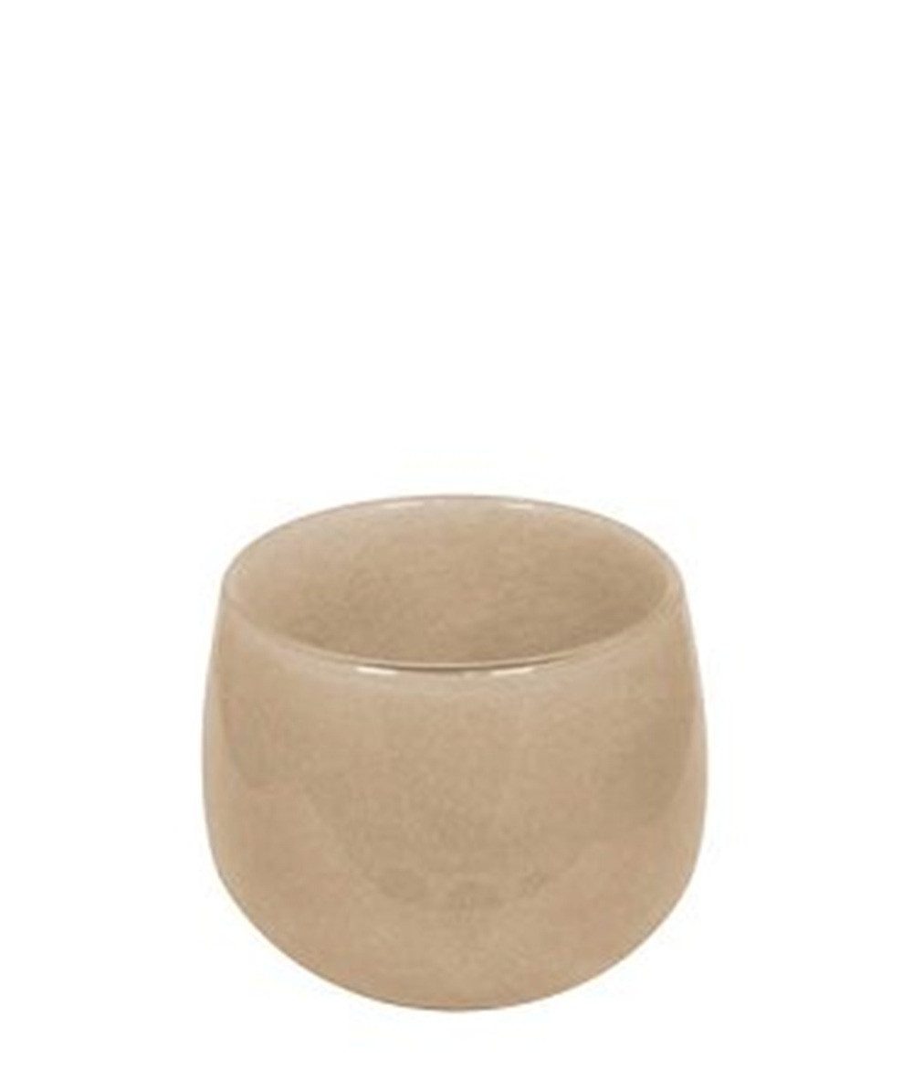 Kaheku Windlicht Kaheku Tischlicht "Avora", creme, 10x8cm, KAHEKU-1150004209 (1 St)