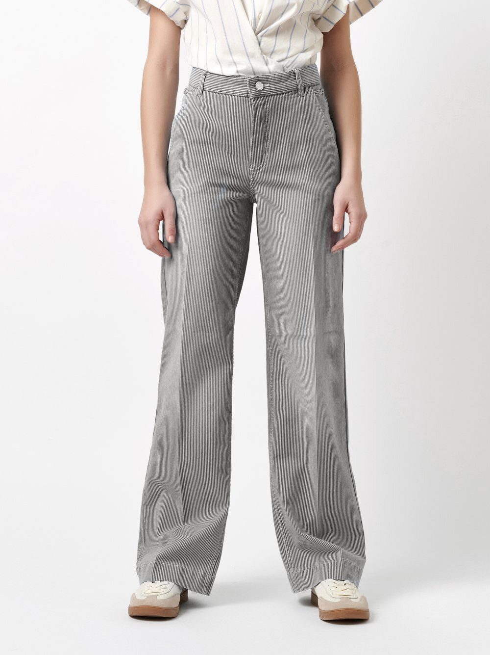 ROSNER Bootcut-Jeans Audrey1_085 mit Streifen günstig online kaufen