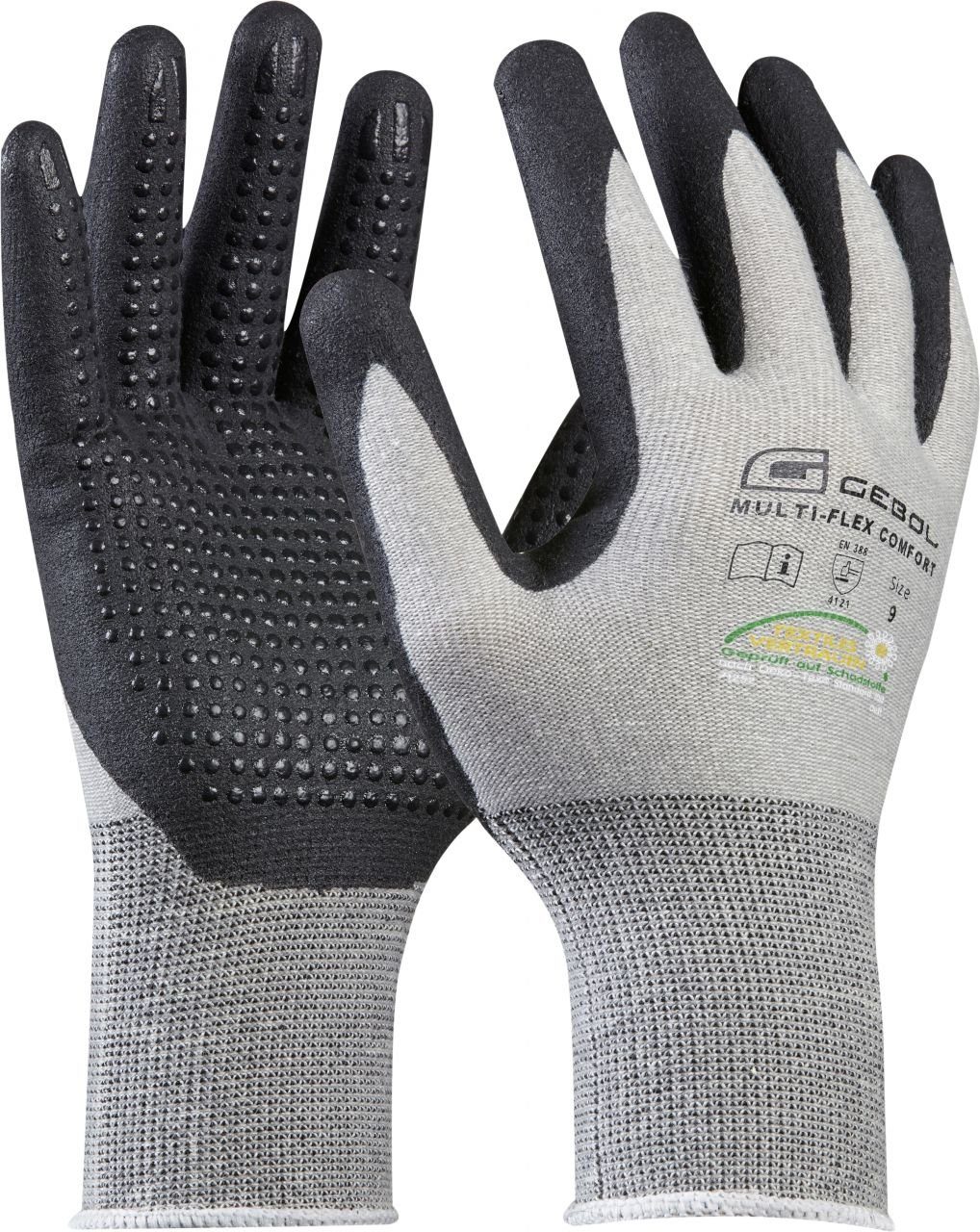 Gebol Arbeitshandschuhe Gebol Handschuh Multi Flex Comfort grau