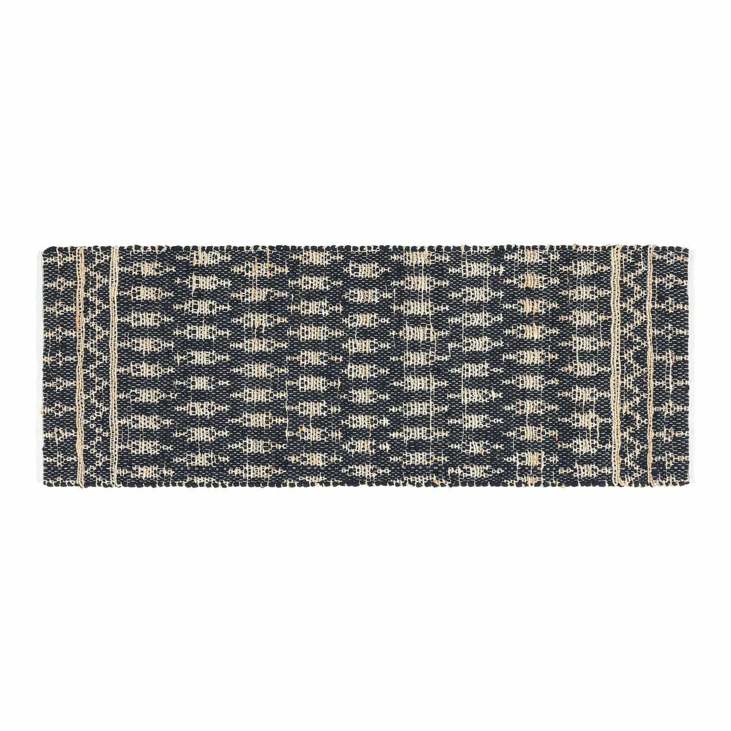 Mirabeau Teppich Läufer Frizzy schwarz/braun, rechteckig, Höhe: 70.0 mm