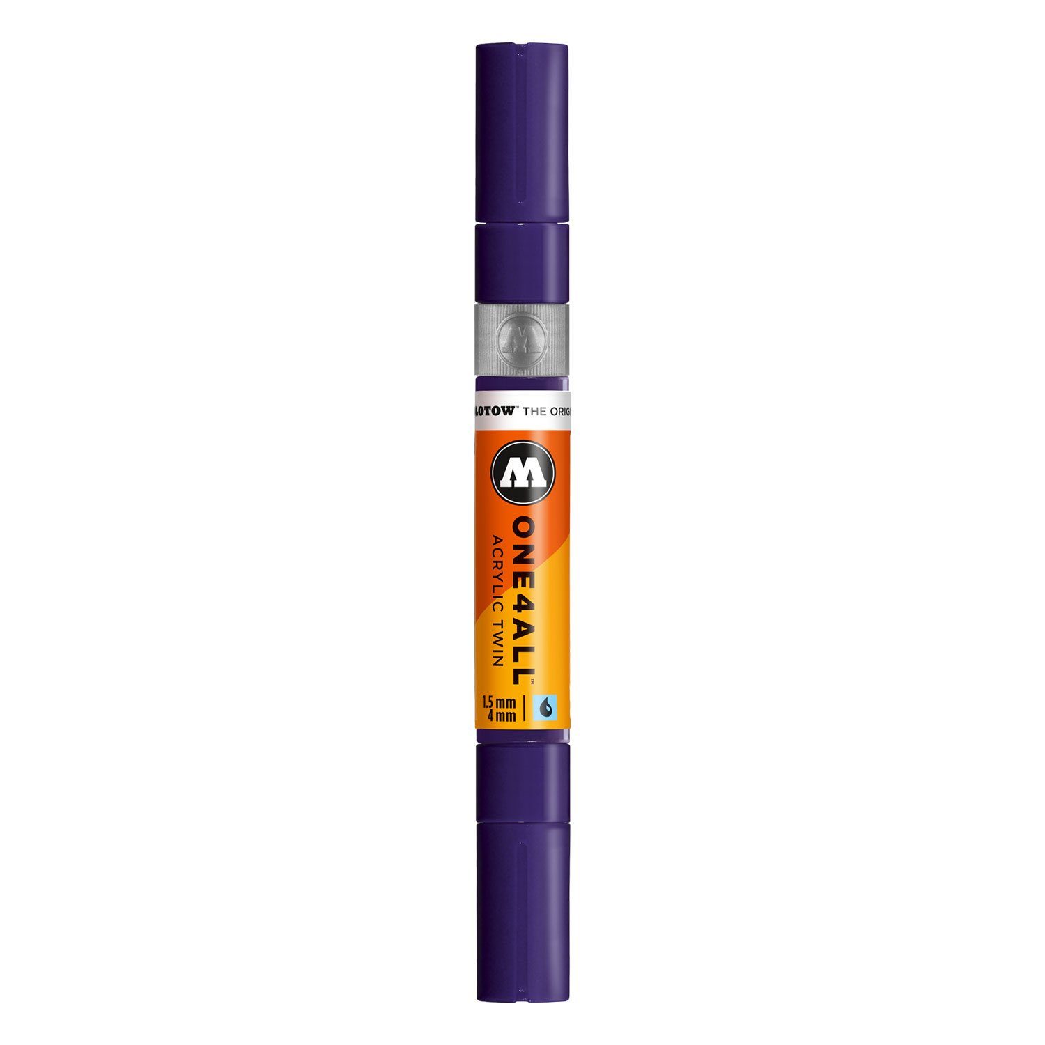 MOLOTOW Marker ONE4ALL Acrylmarker TWIN Violett dunkel