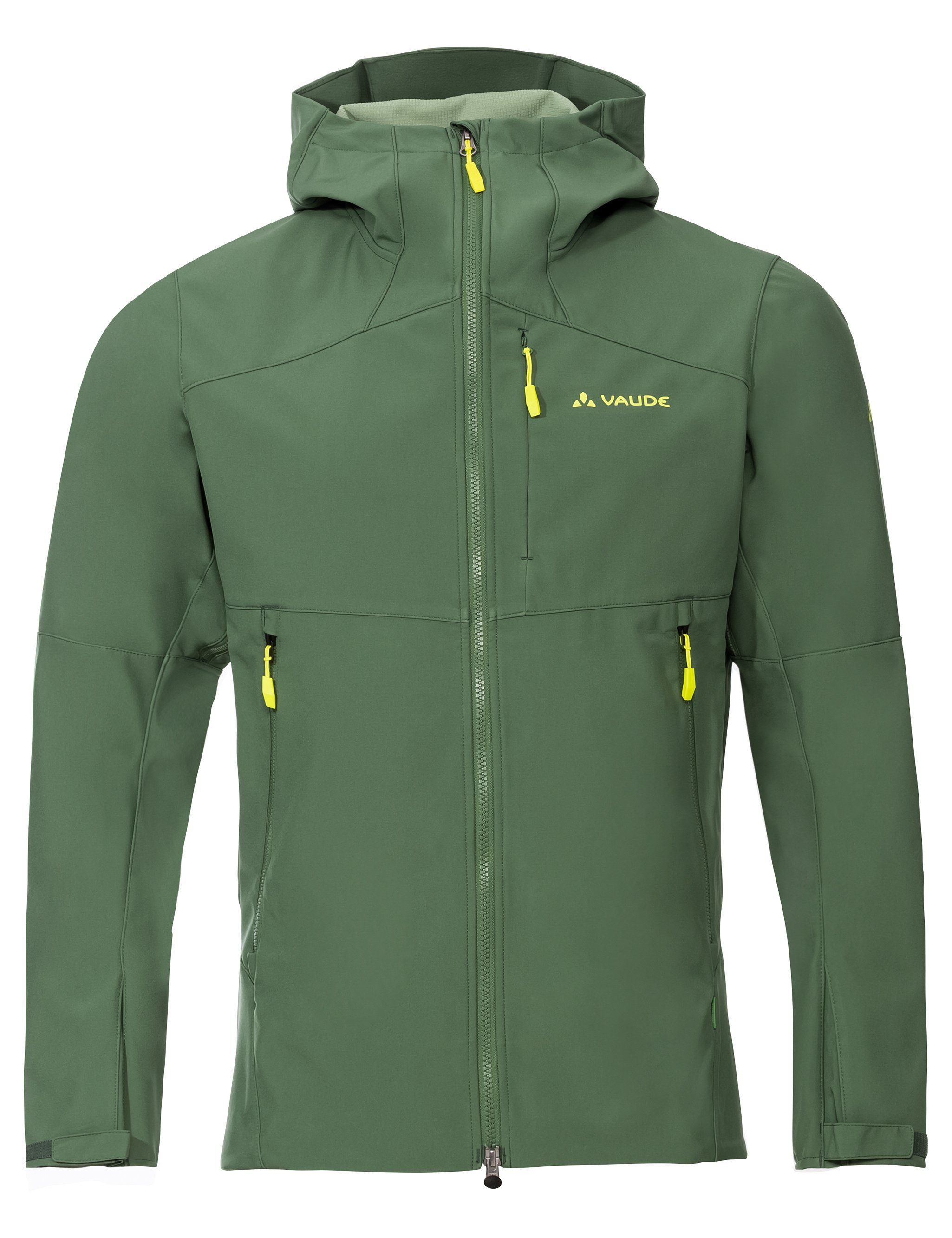 VAUDE Outdoorjacke Men's Klimaneutral II Softshell (1-St) kompensiert woodland Jacket Roccia