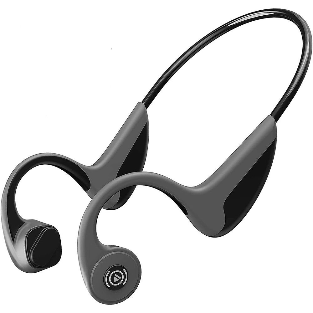 MOUTEN Bluetooth-Knochenleitungs-Headset mit Mikrofon Bluetooth-Kopfhörer