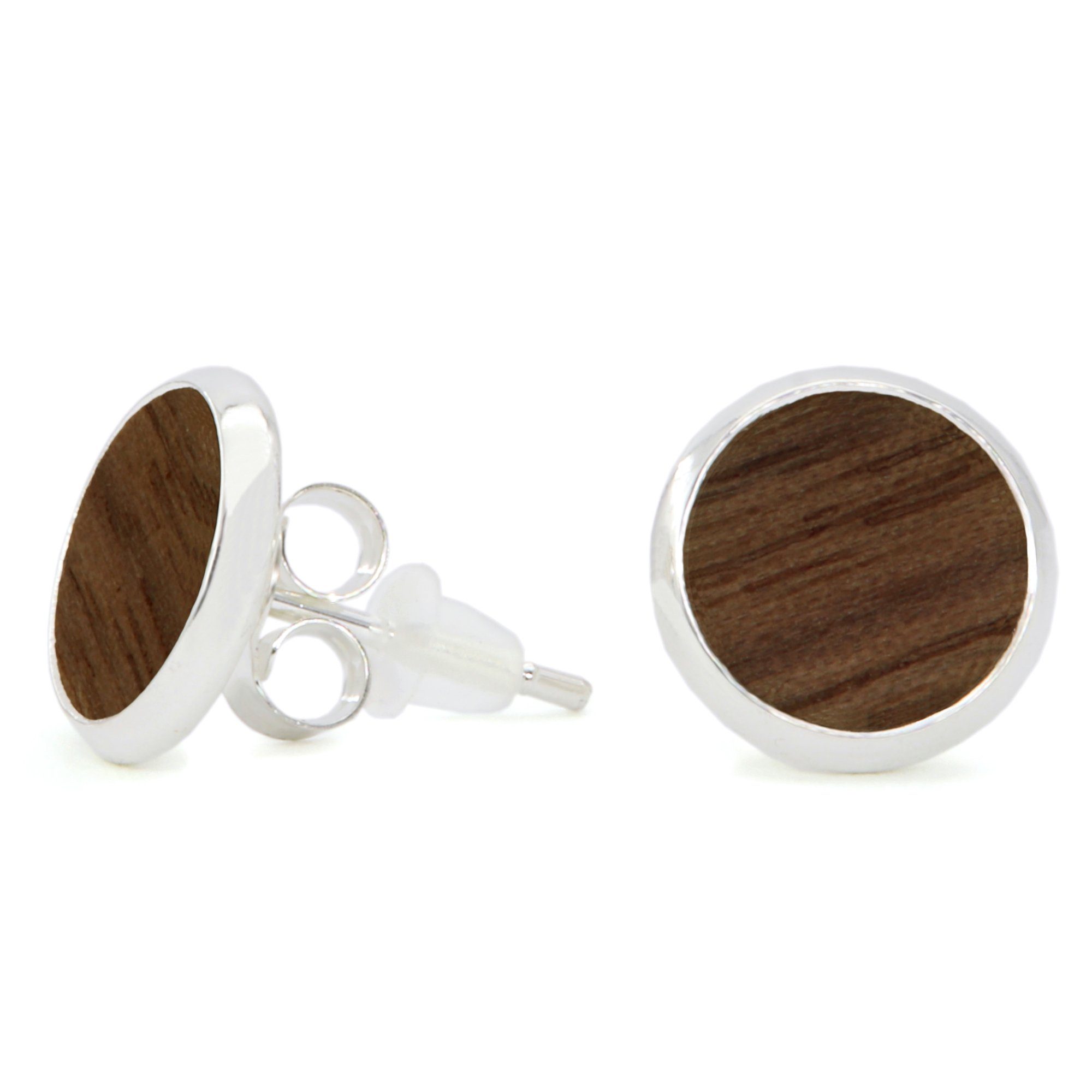 NaturSchatulle Paar Ohrstecker Circle Light (Ohrringe Holz, Ohrschmuck), 8- günstig online kaufen