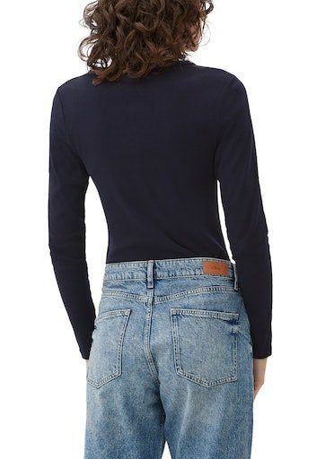 s.Oliver Langarmshirt mit U-Boot-Ausschnitt günstig online kaufen