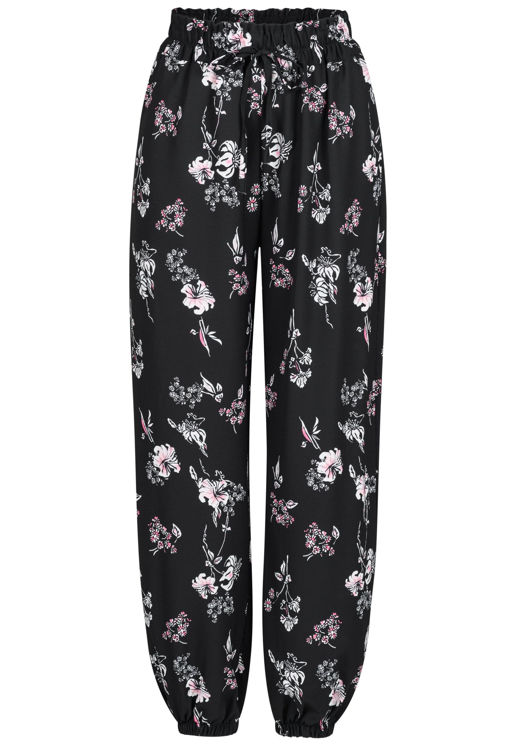 CLOUD 5IVE Stoffhose CLOUD 5IVE Pants with aop floral print (1-tlg)