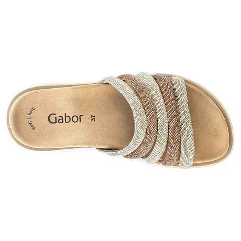 Gabor Pantolette, Plateau, Sommerschuh, Schlappen mit Best Fitting-Ausstattung