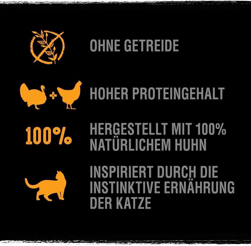 CRAVE CRAVE™ Katze Beutel mit Truthahn und Huhn 7kg, Trockenfutter für: Katze