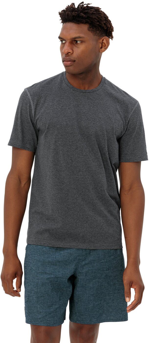 VAUDE T-Shirt Me Mineo Striped T-Shirt II phantom black