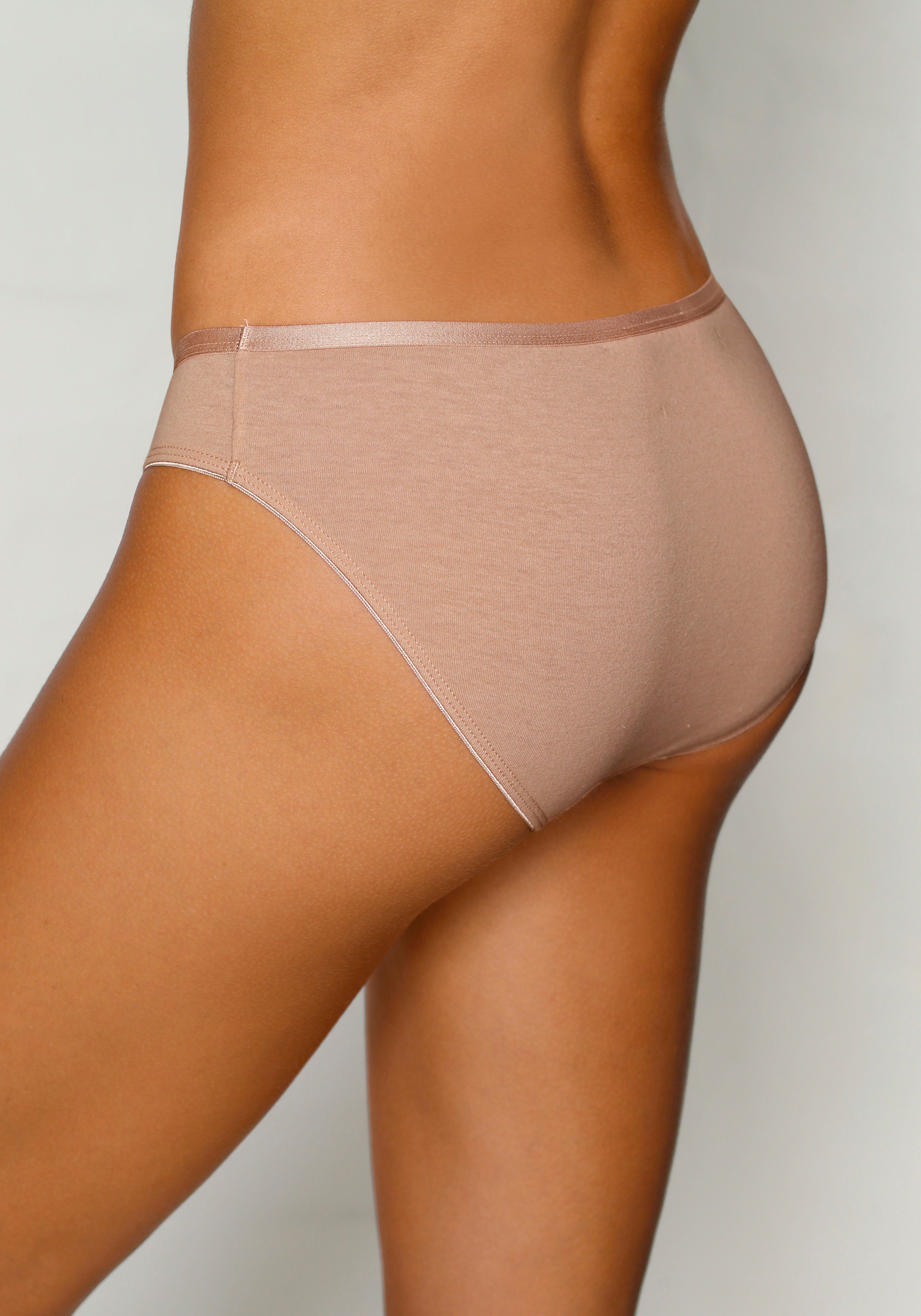 Vivance Jazz-Pants Slips (5er-Pack) aus elastischer Baumwoll-Qualität