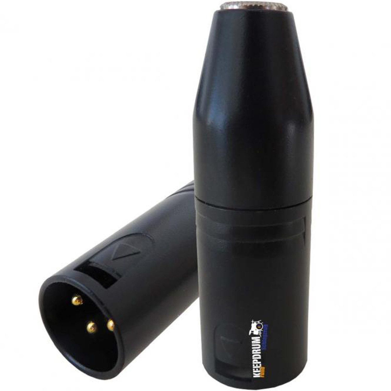 keepdrum ADP08 Adapter XLR zu Miniklinke 3,5mm Converter Audio-Adapter