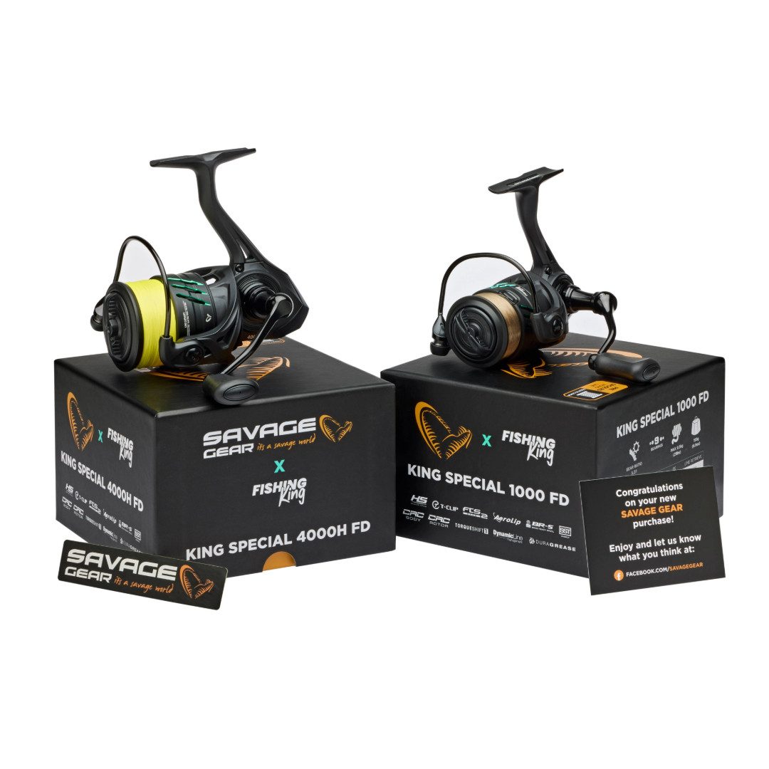 Savage Gear Spinnrolle), Savage Gear Fishing-King Special 1000 FD Spinnrolle