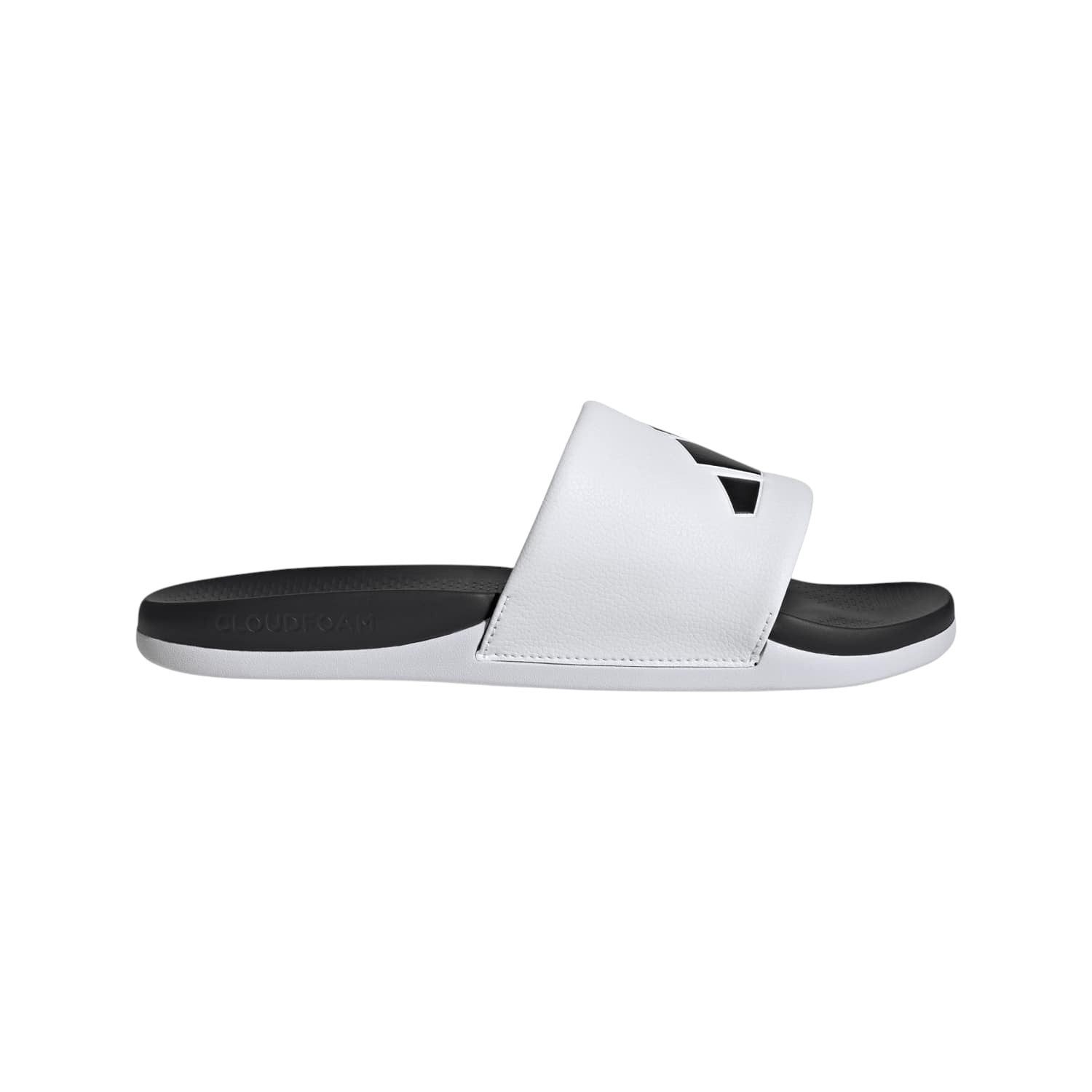 adidas Performance Adilette Comfort 2.0 Slides schwarz/weiss - 1 Paar Badeschuh