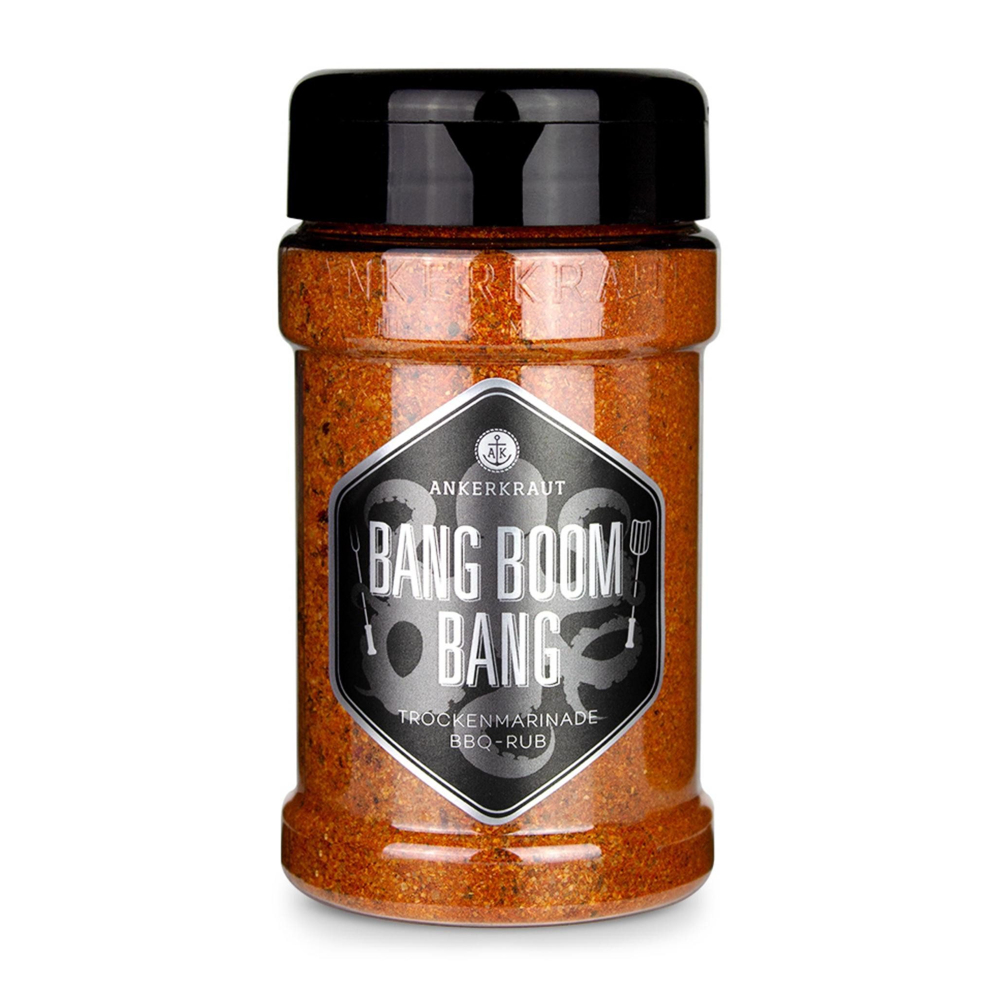 Ankerkraut Gewürz Bang Boom Bang, BBQ-Rub, Ankerkraut Bang Boom Bang Gewürz - Gewürzmischung BBQ