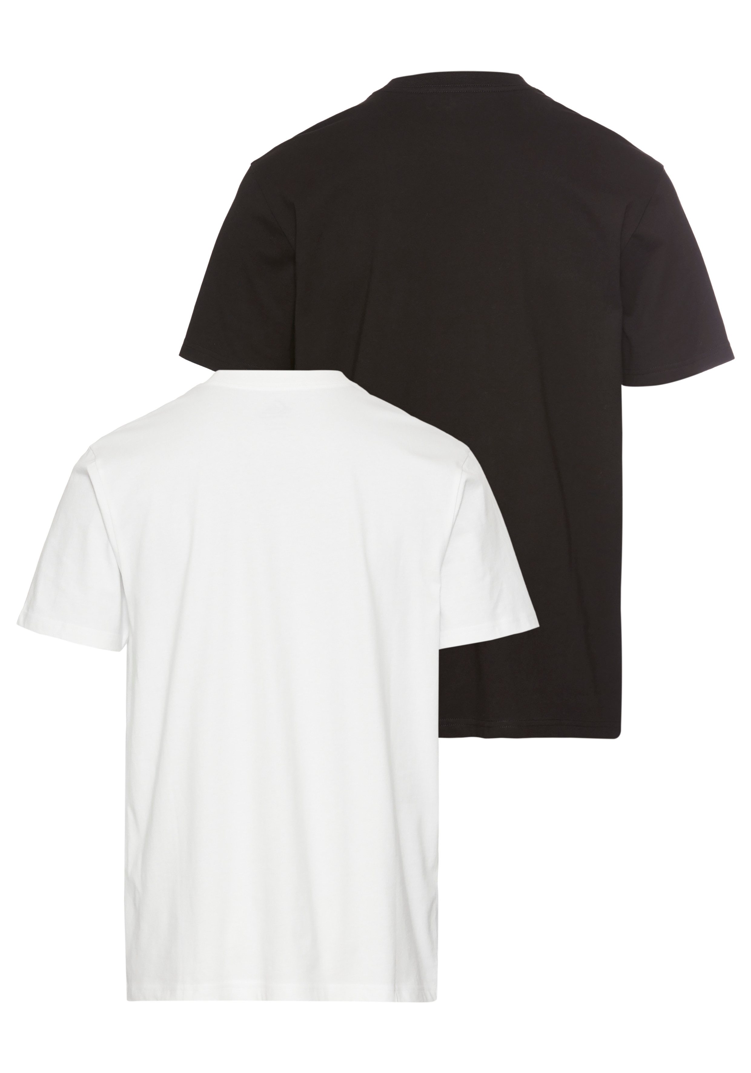 Quiksilver T-Shirt BEST PLACE SHORT SLEEVE TEE PACK YM (Packung, 2-tlg., 2er-Pack) Kurzarm-Design, aus Baumwolle, erhältlich in den Größen S bis XXXL – Bild 5 von 5