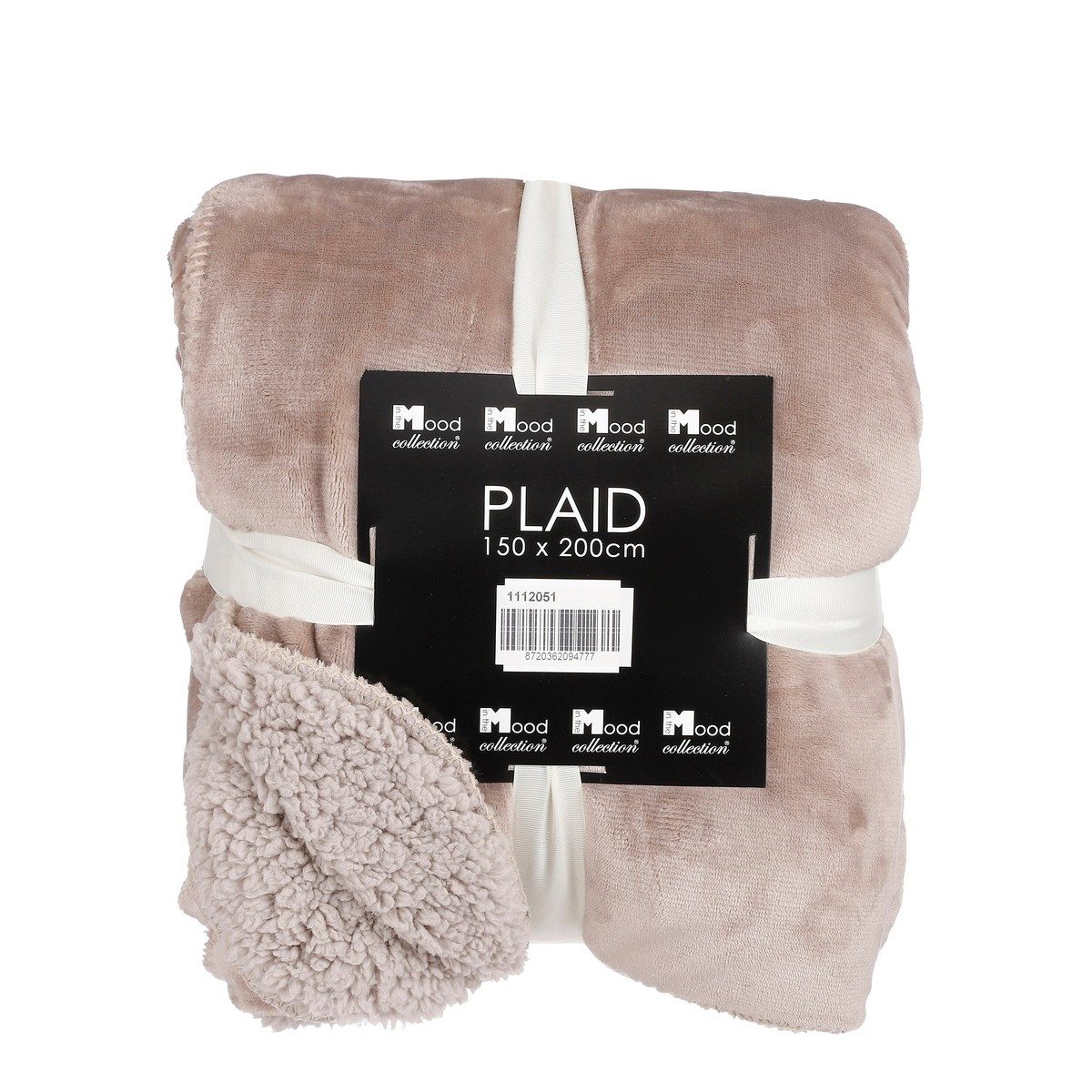Plaid Mica Decorations Mardy Fleecedecke beige - l200xb150cm, Mica Decorations