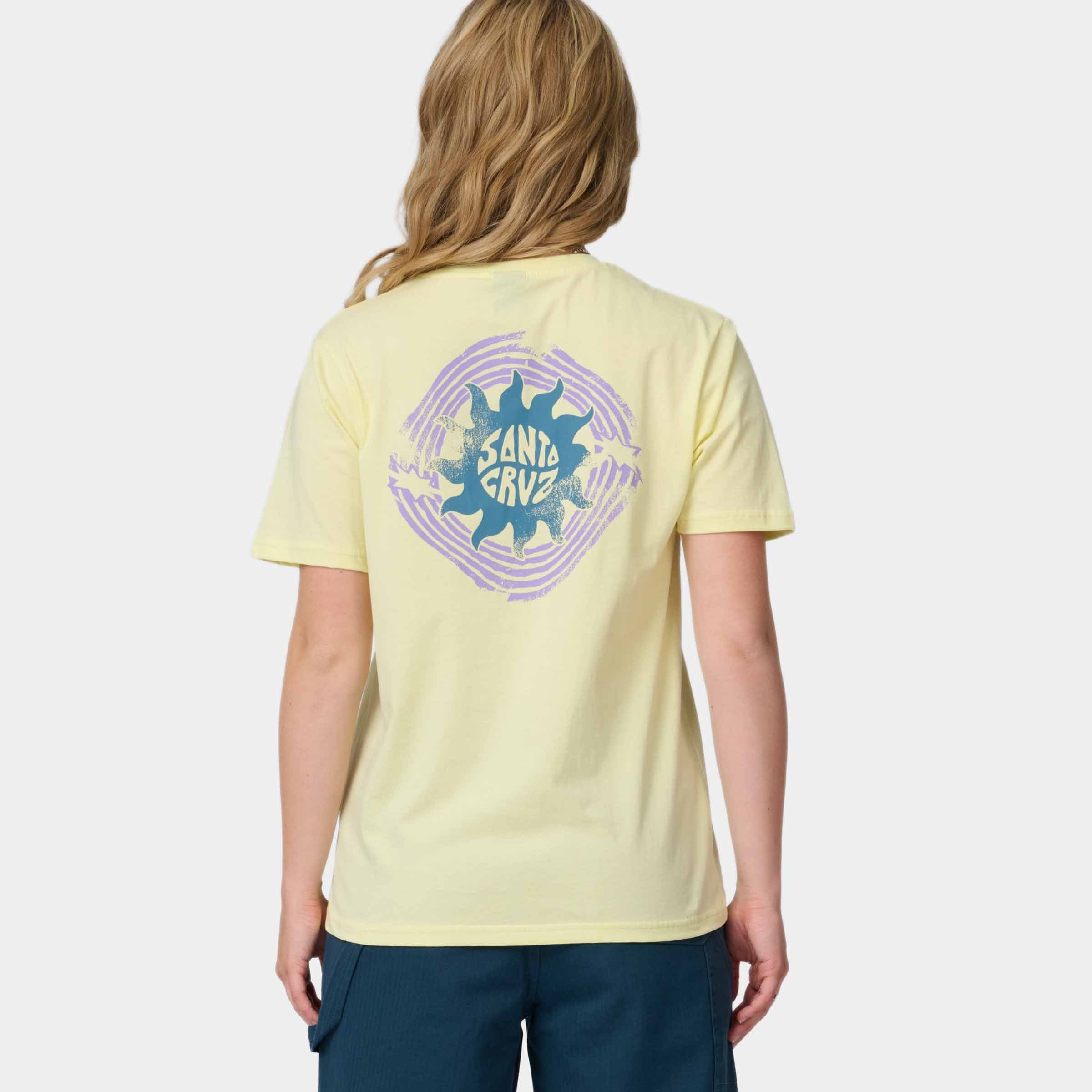 Santa Cruz T-Shirt SUN DAZE T-SHIRT sportliche Passform, für sportliche Aktivitäten, sportlicher Stil