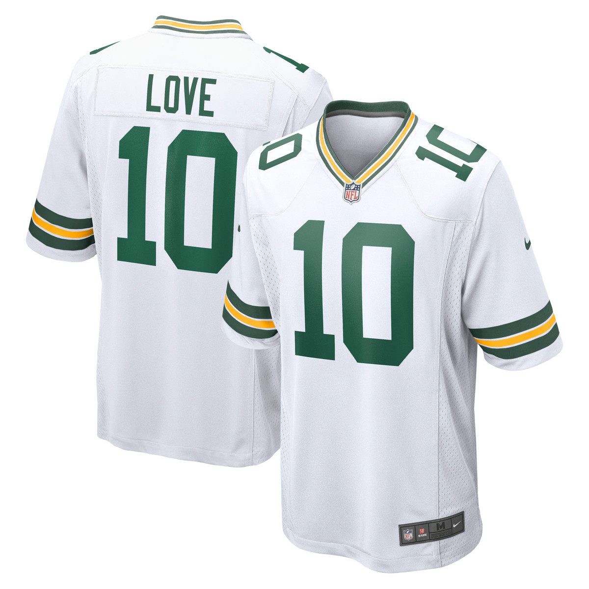 Nike Footballtrikot Nike Trikot Green Bay Packers NFL Road Game Jersey Love 10