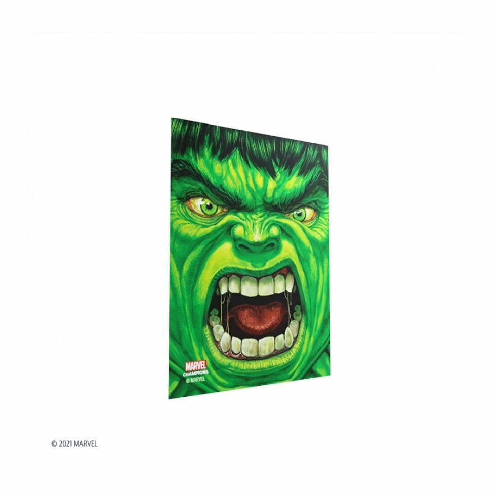 Gamegenic Spiel, Marvel Champions Sleeves - Hulk - (Einzelpack)