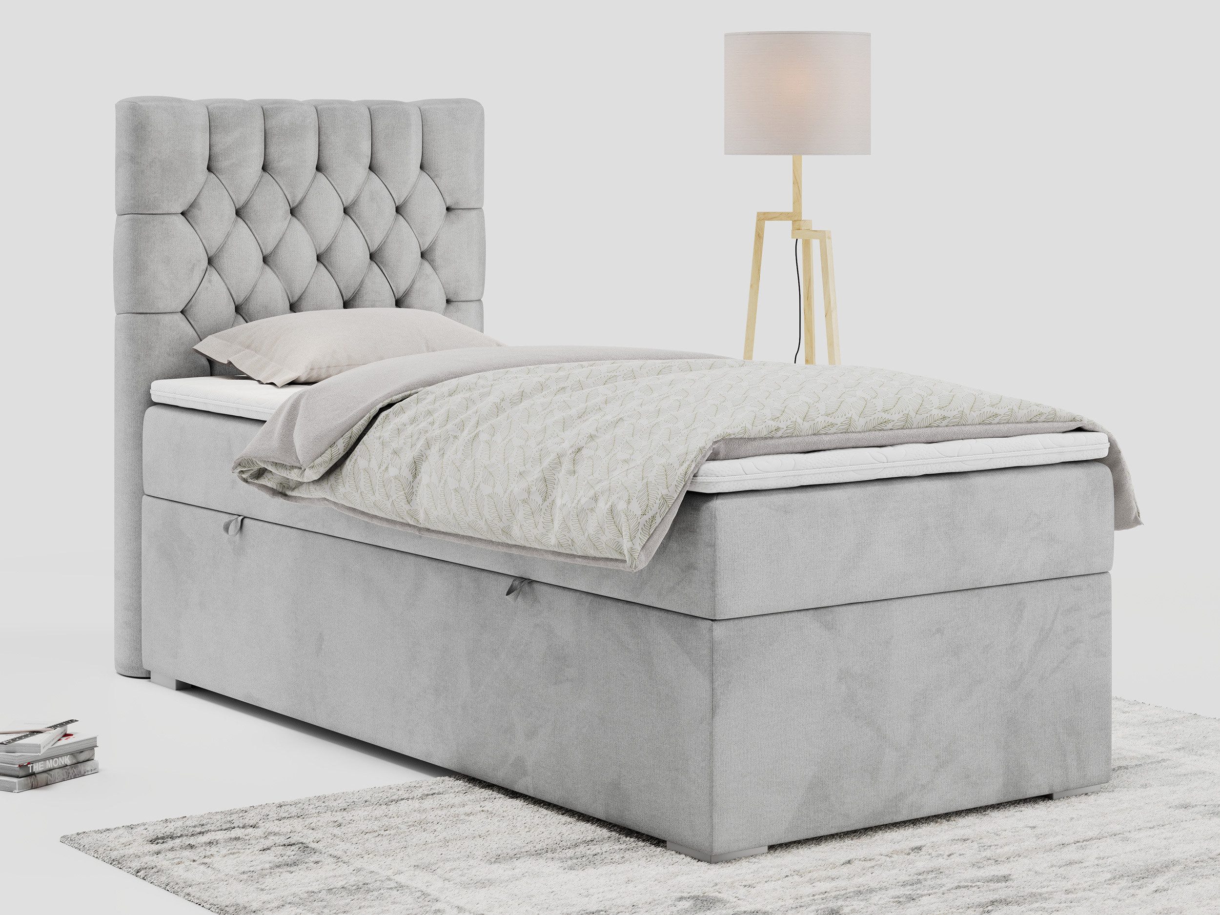 MKS MÖBEL Boxspringbett PERA (Set, Packung, günstig online kaufen
