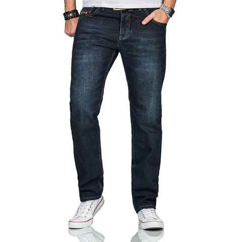 Alessandro Salvarini Straight-Jeans ASBeppo mit geradem Bein