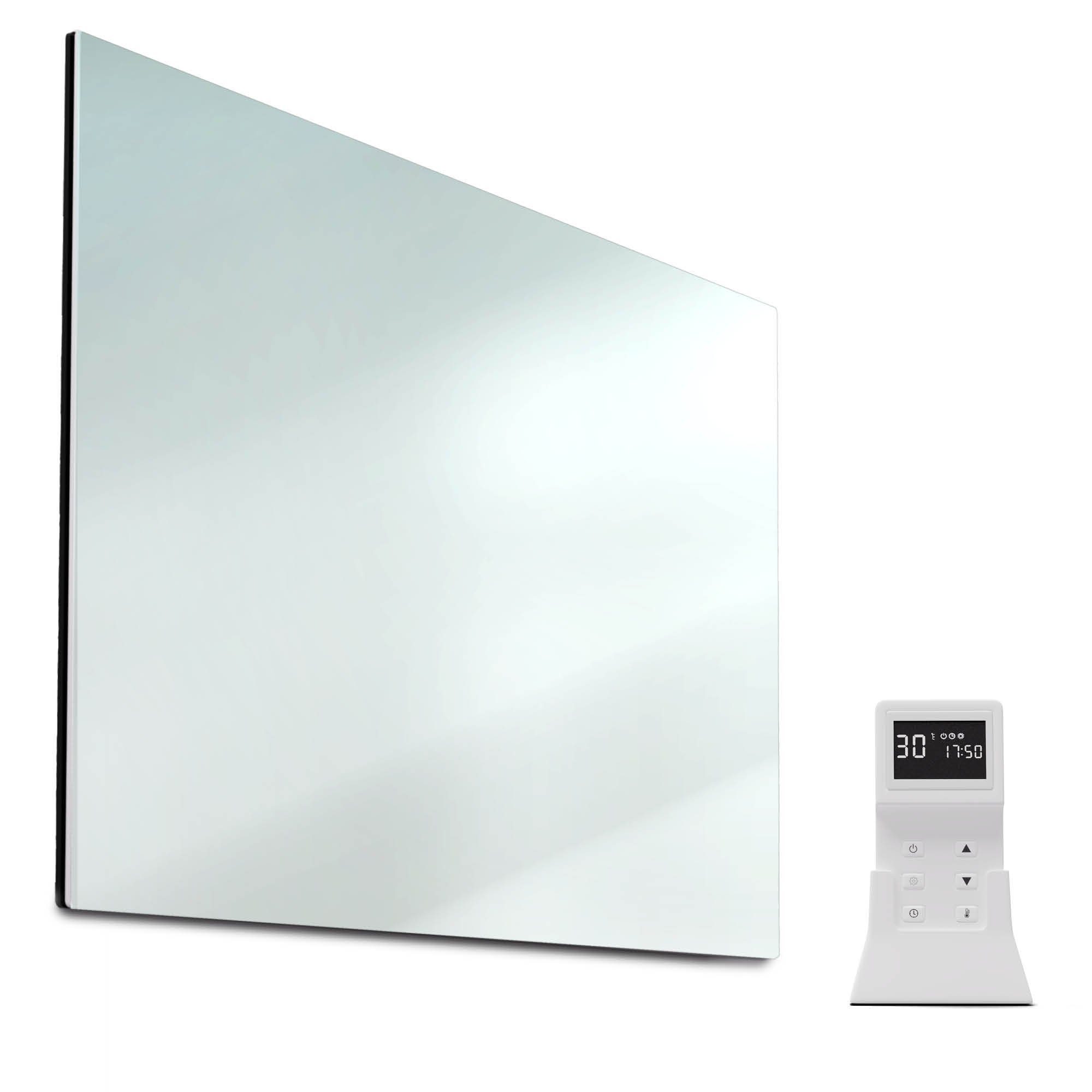 Klarstein Heizkörper Marvel Mirror, elektrischer Infrarot Heizung mit Thermostat Wärmestrahlung | Heizkörper