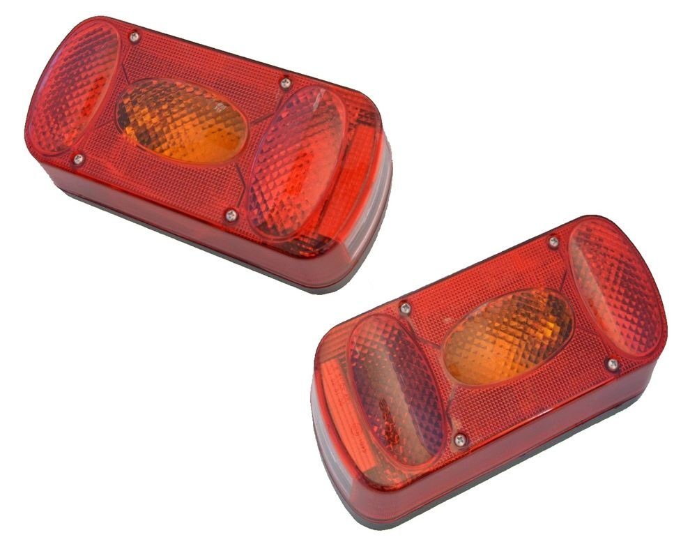 Aspöck Anhänger Aspöck Midipoint 2 Set Leuchte links + rechts - Bajonettanschluss