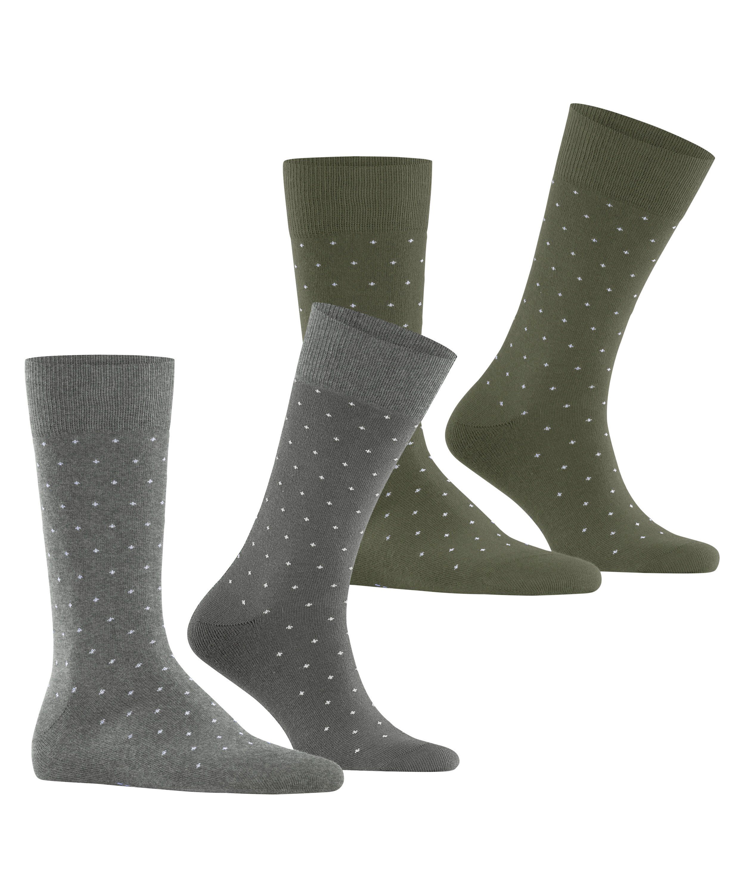 Fine Dot Socken (0030) (2-Paar) sortiment 2-Pack Esprit