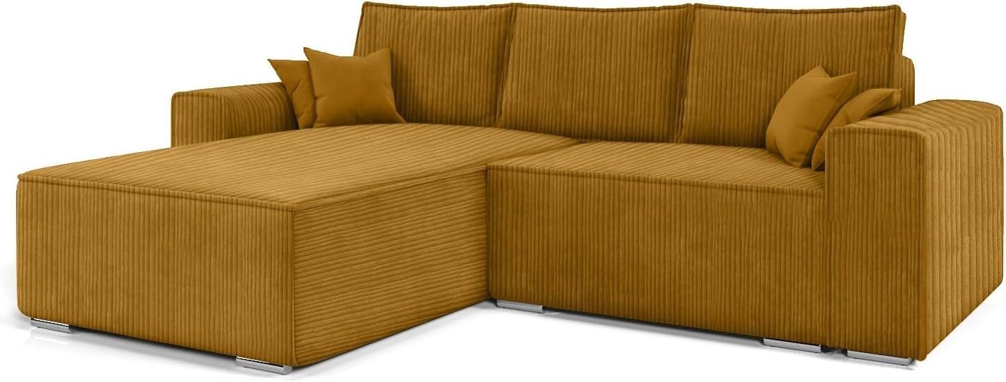 MOEBLO Ecksofa ERNO II, L-förmiges Schlafsofa günstig online kaufen