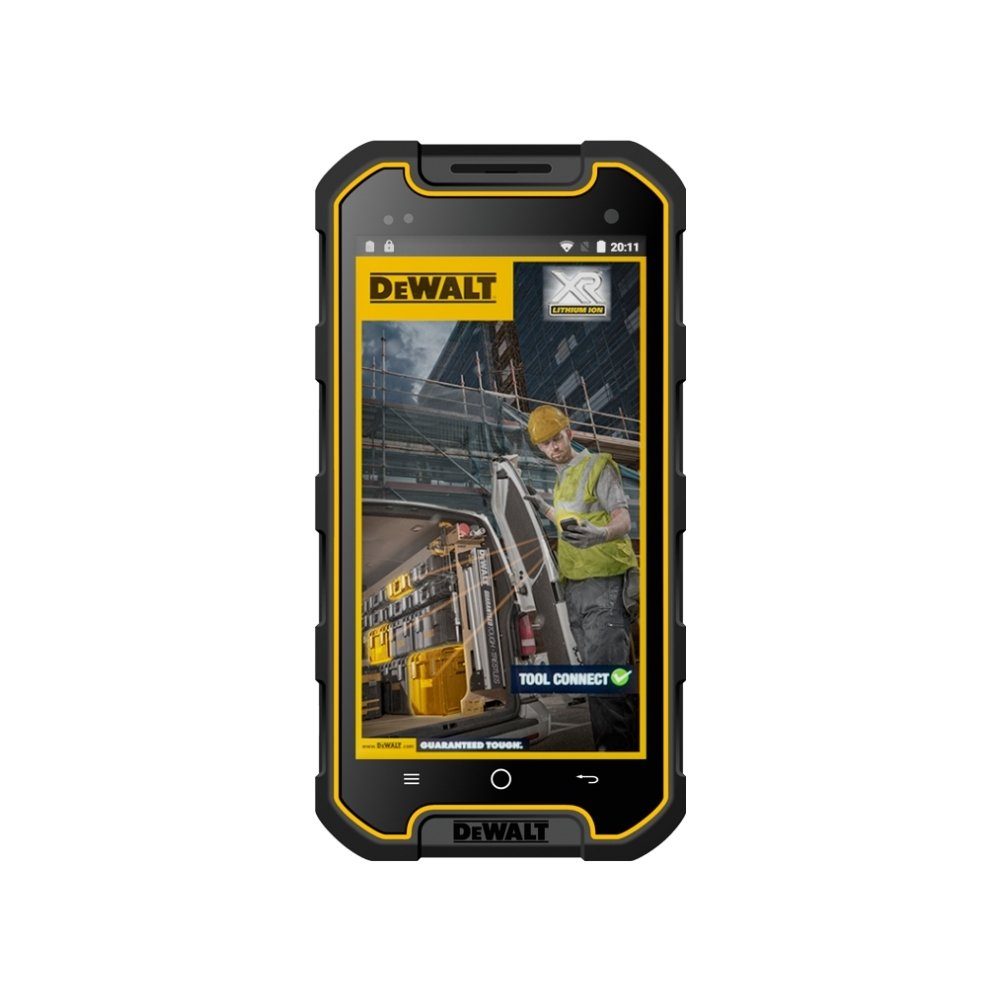 DeWalt MD 501 Smartphone 16GB 12,7 cm 5 Zoll Android Handy LTE/4G 3950 mAh  Smartphone
