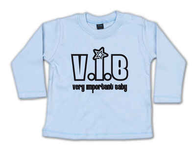 G-graphics Longsleeve V.I.B – very important Baby Baby Sweater, Baby Longsleeve T, mit Spruch / Sprüche, mit Print / Aufdruck, Geschenk zu jedem Anlass