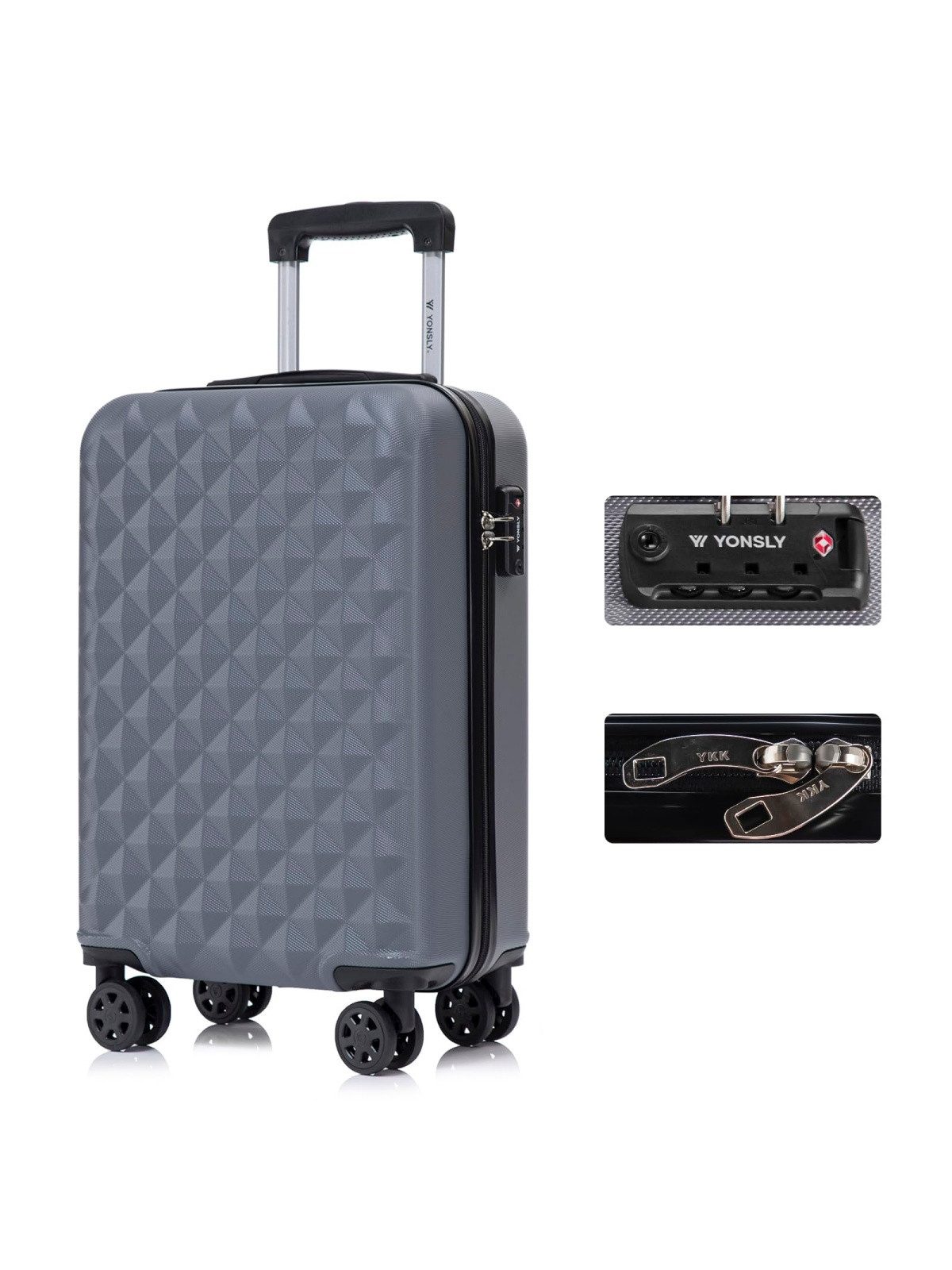 Hartschalen-Trolley Hartschalen-Trolley Reisekoffer Kabinenkoffer Rollkoffer aus ABS