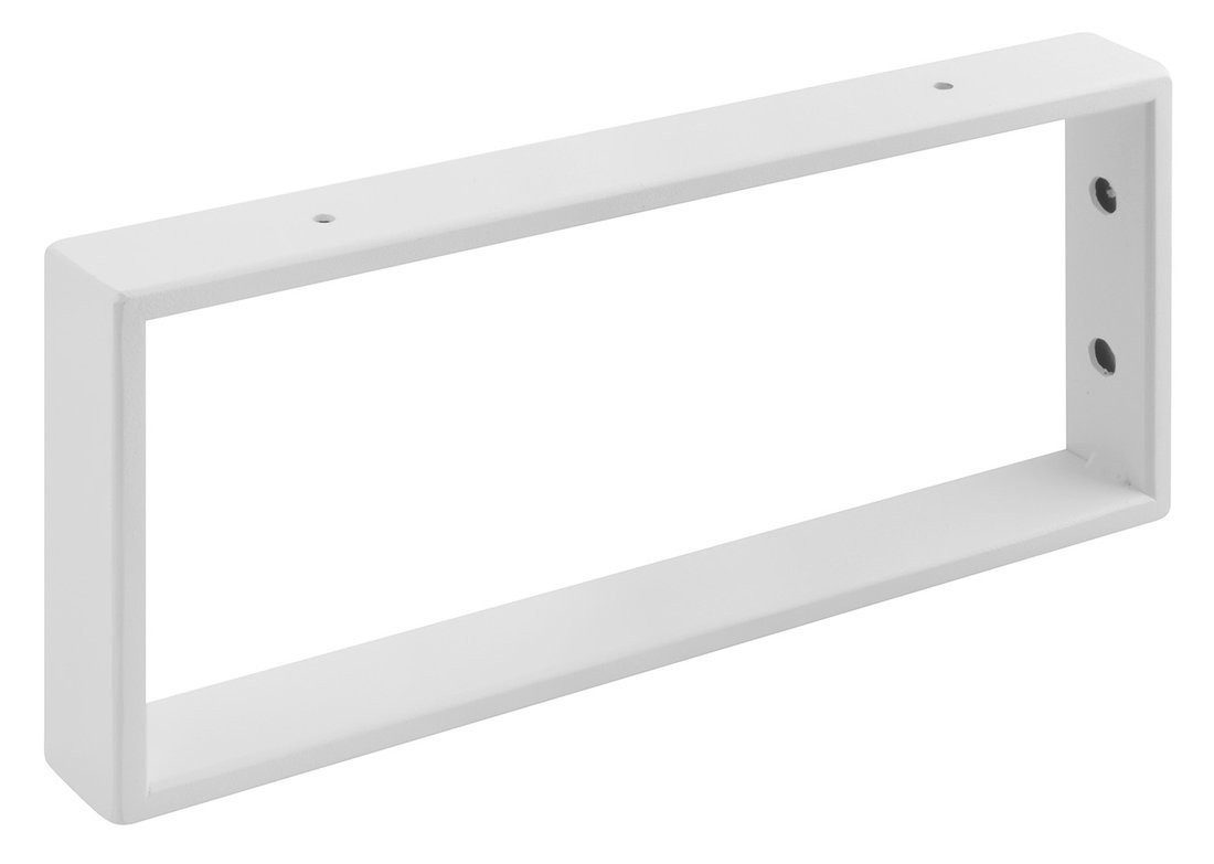Sapho Ablageelement Konsole 350x150x40mm, lackierter Stahl, weiß matt, Sapho-30378