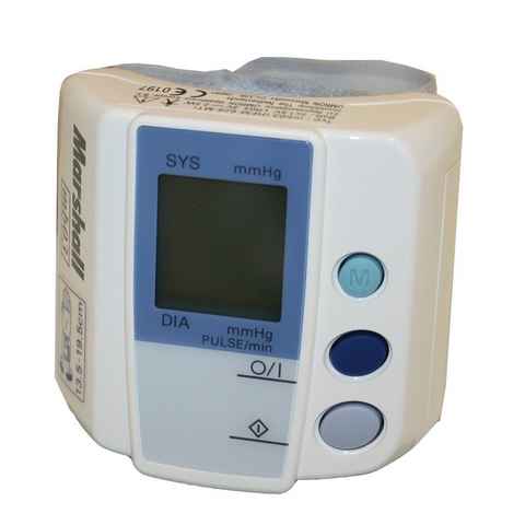 Omron Handgelenk-Blutdruckmessgerät Marshall mb03, mb03 automatik digital automatisch Messgerät