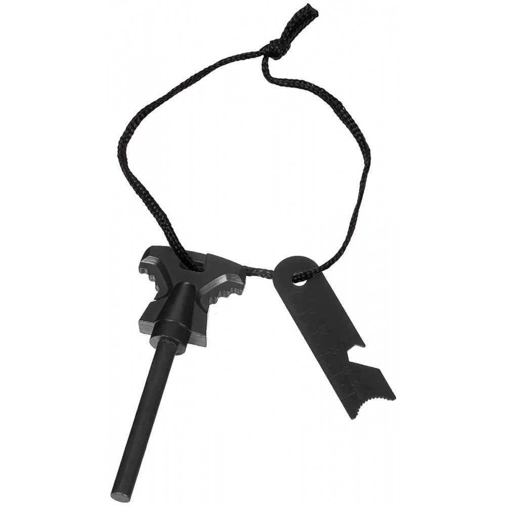 MFH Feuerzeug MFH Feuerstarter Zündstein Feueranzünder. (2-tlg. mit Kordelband),